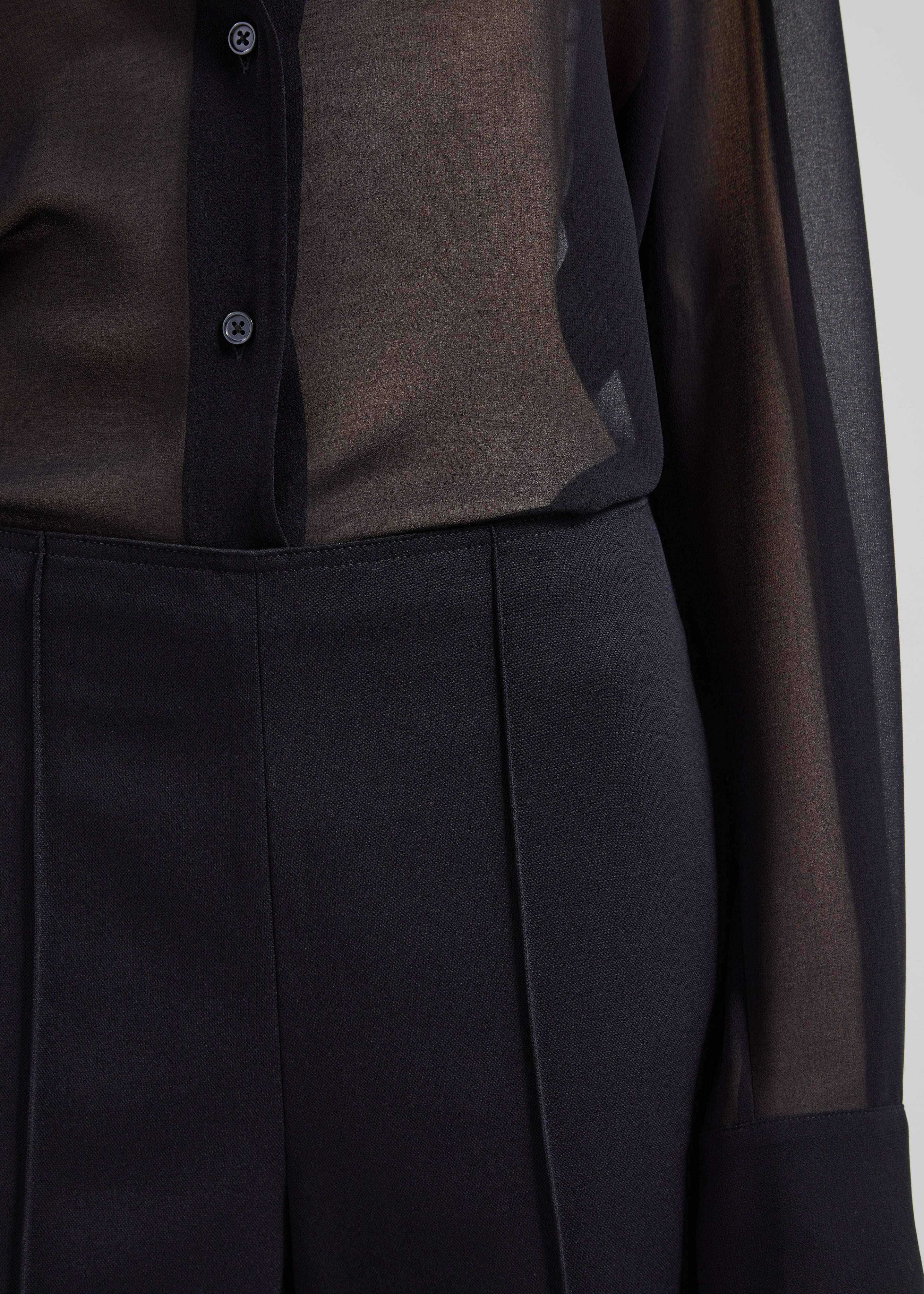 Dorotea Flared Pants - Black - Image 6