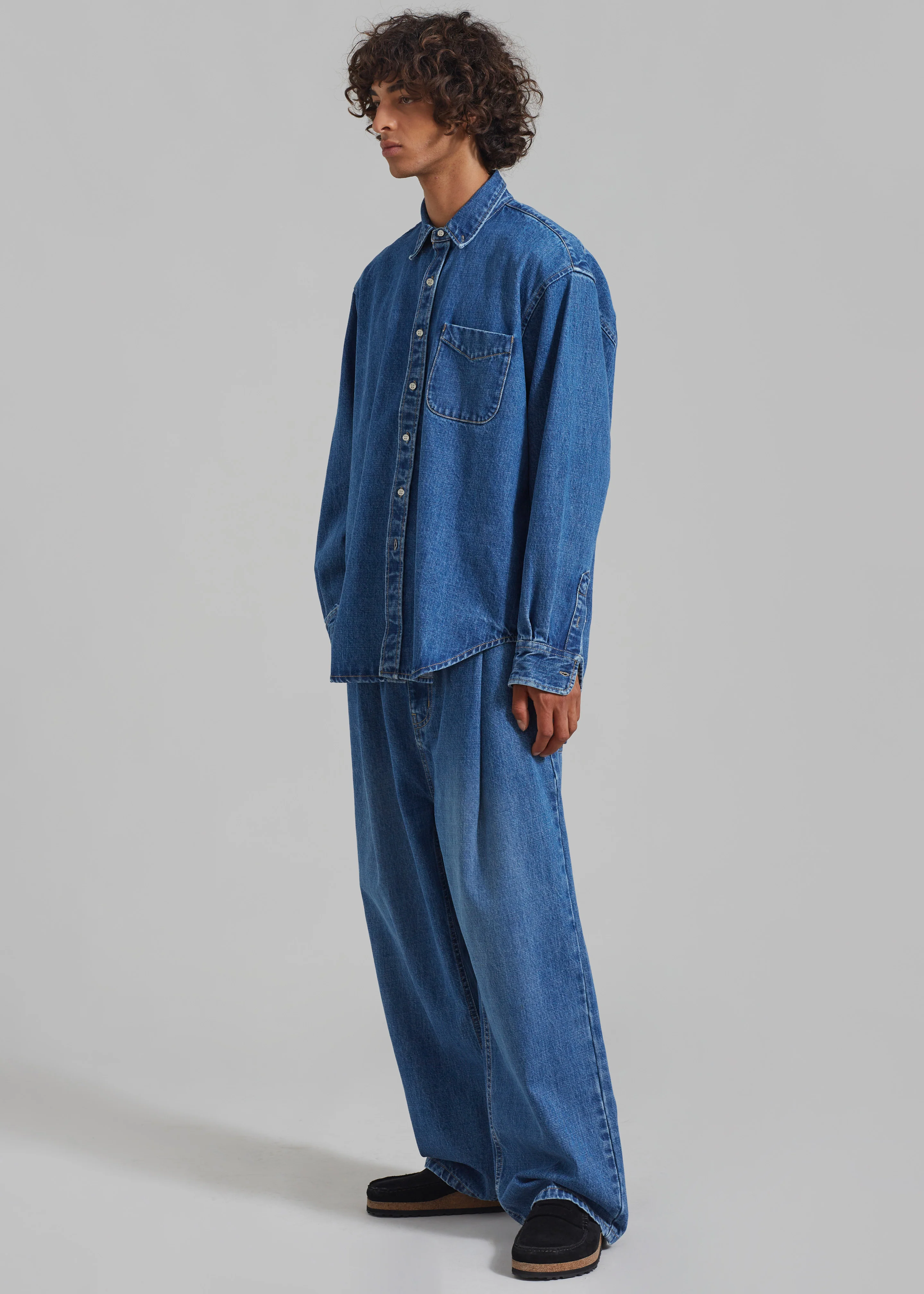 Drew Denim Pants - Medium Wash - Image 4