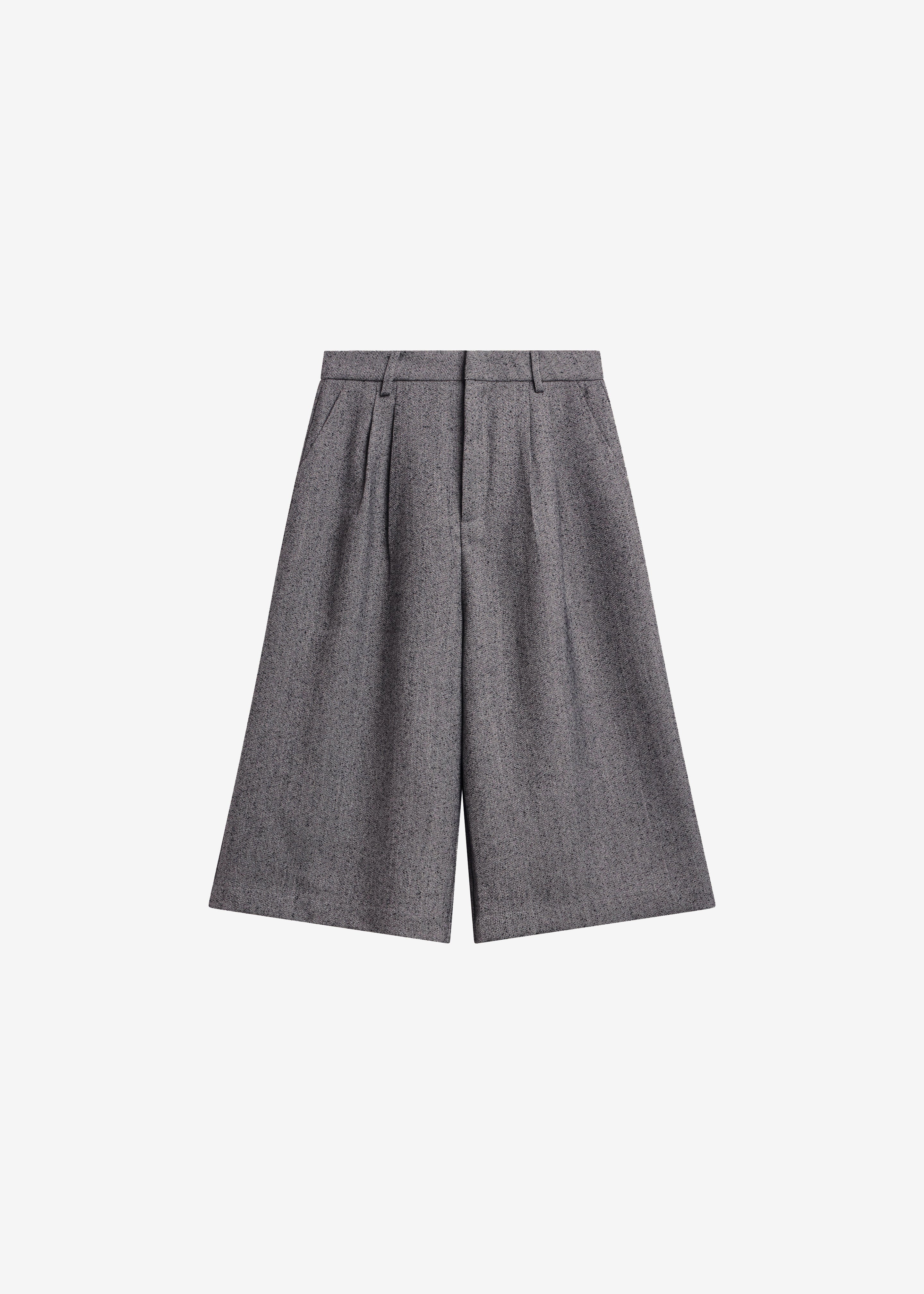 Dunley Bermuda Shorts - Charcoal Melange - Image 9