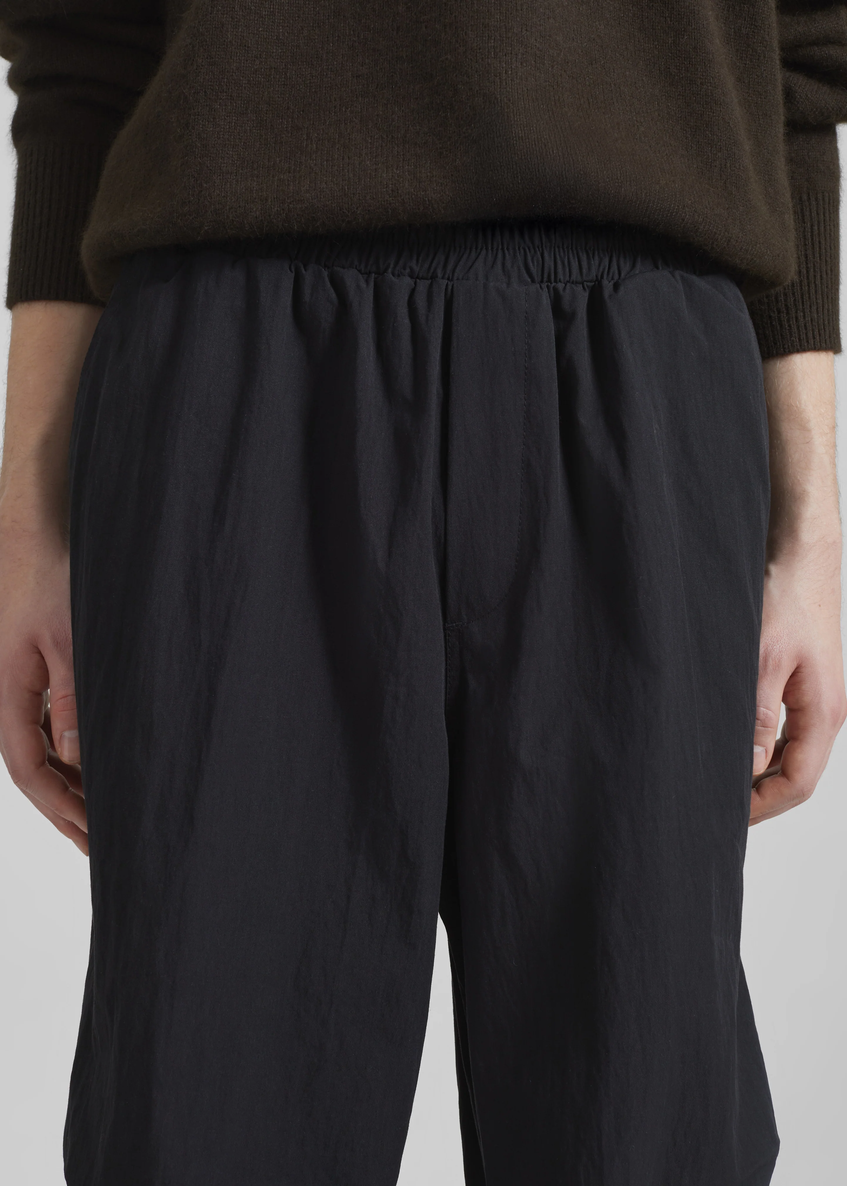 Dunmore Parachute Pants - Black - Image 3