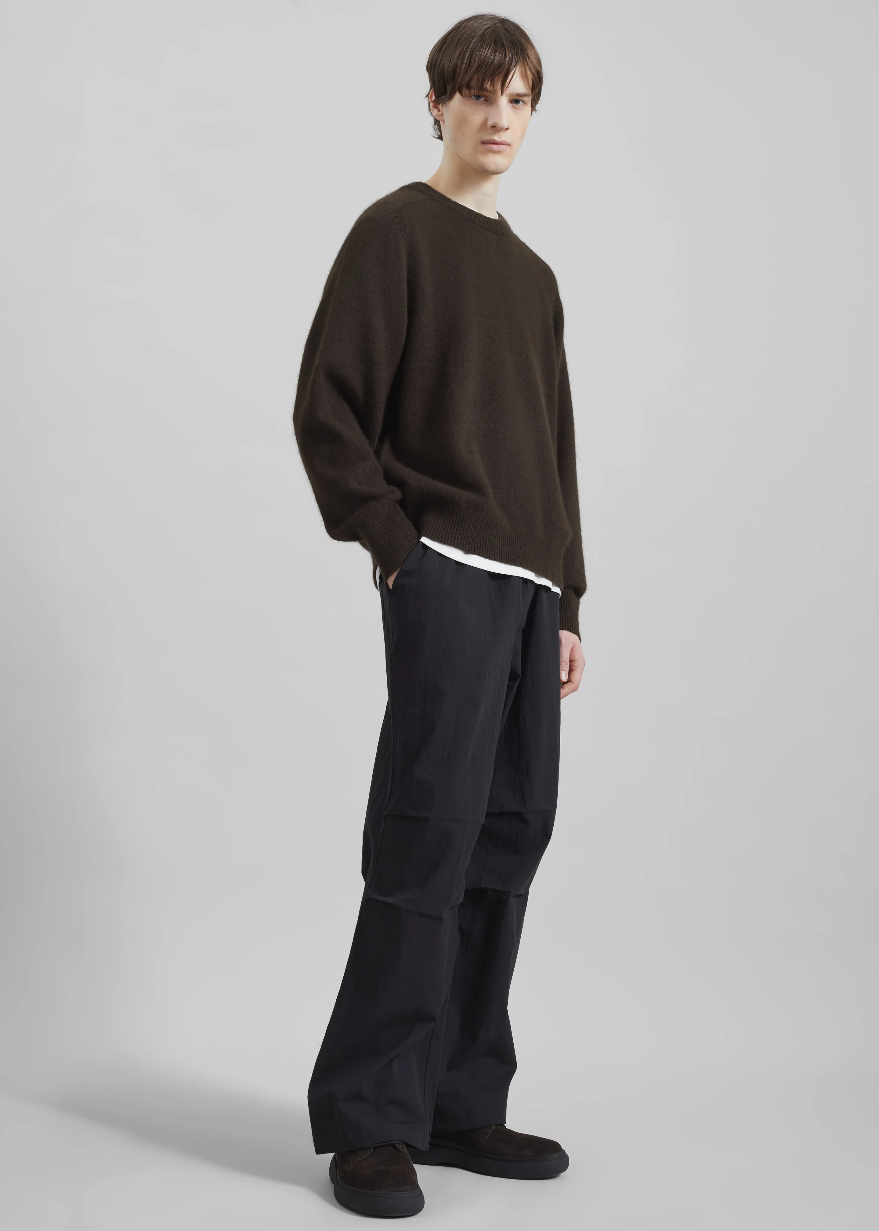 Dunmore Parachute Pants - Black - Image 5