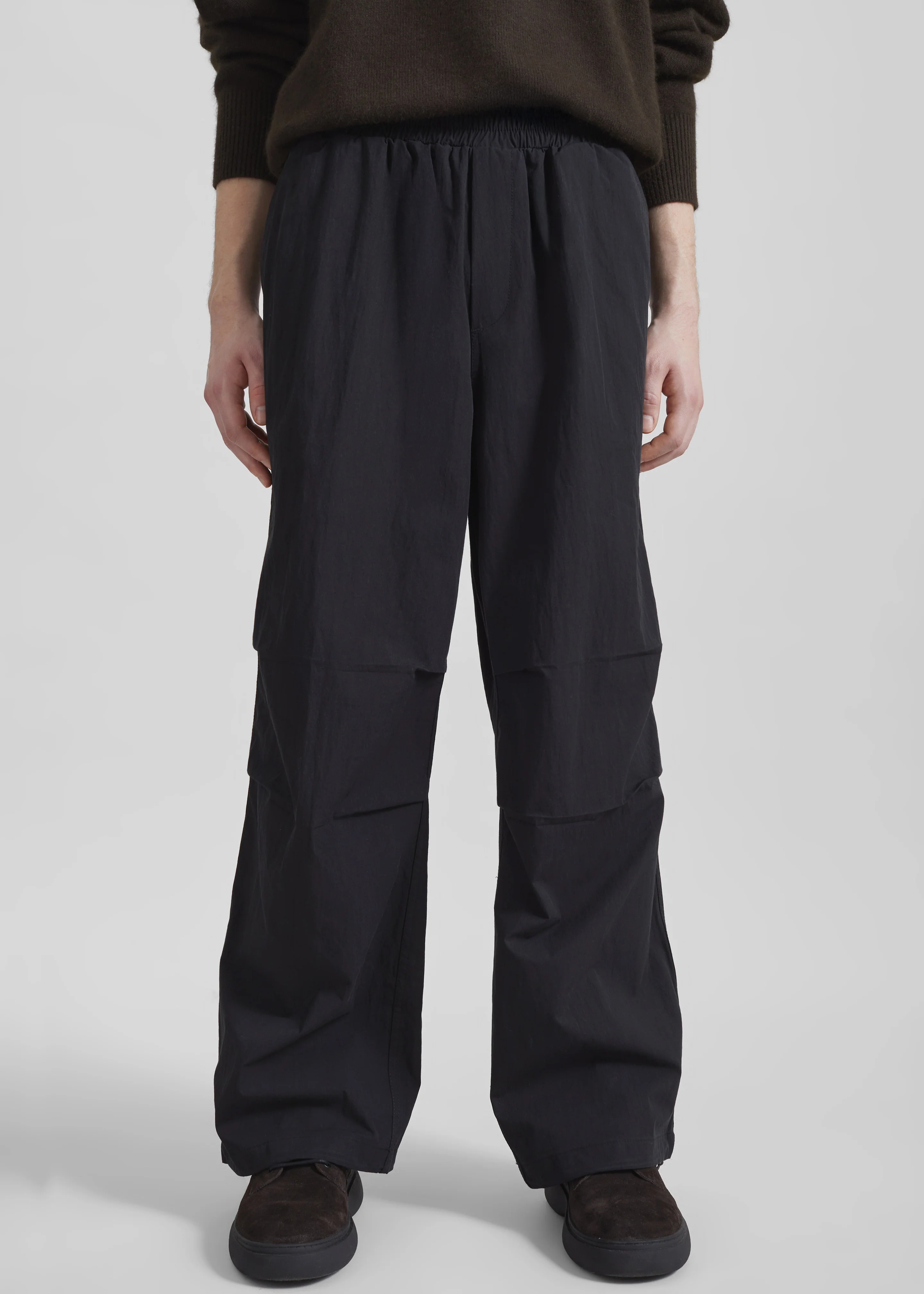 Dunmore Parachute Pants - Black - Image 6