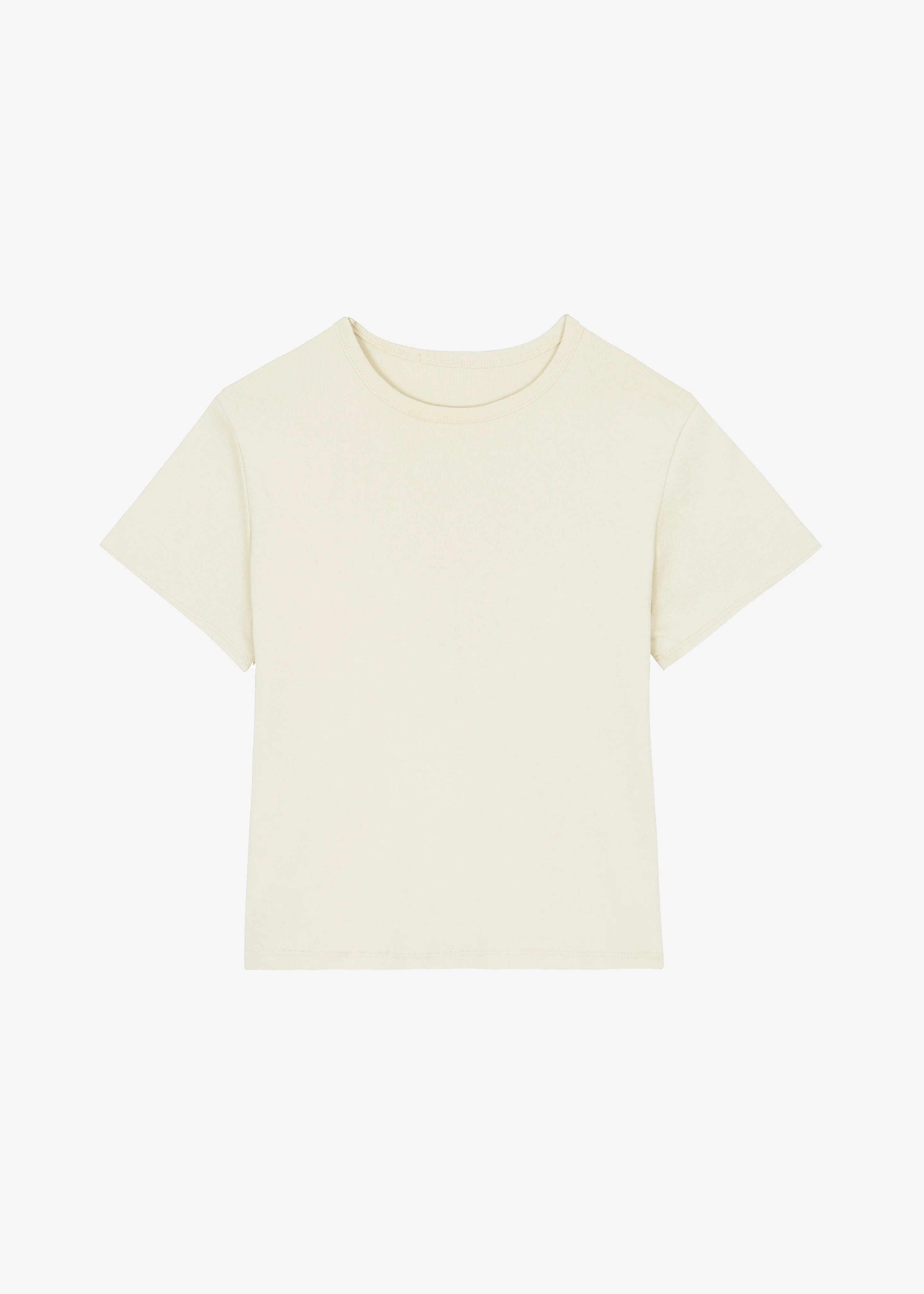 Eben Baby Tee - Light Beige - Image 6