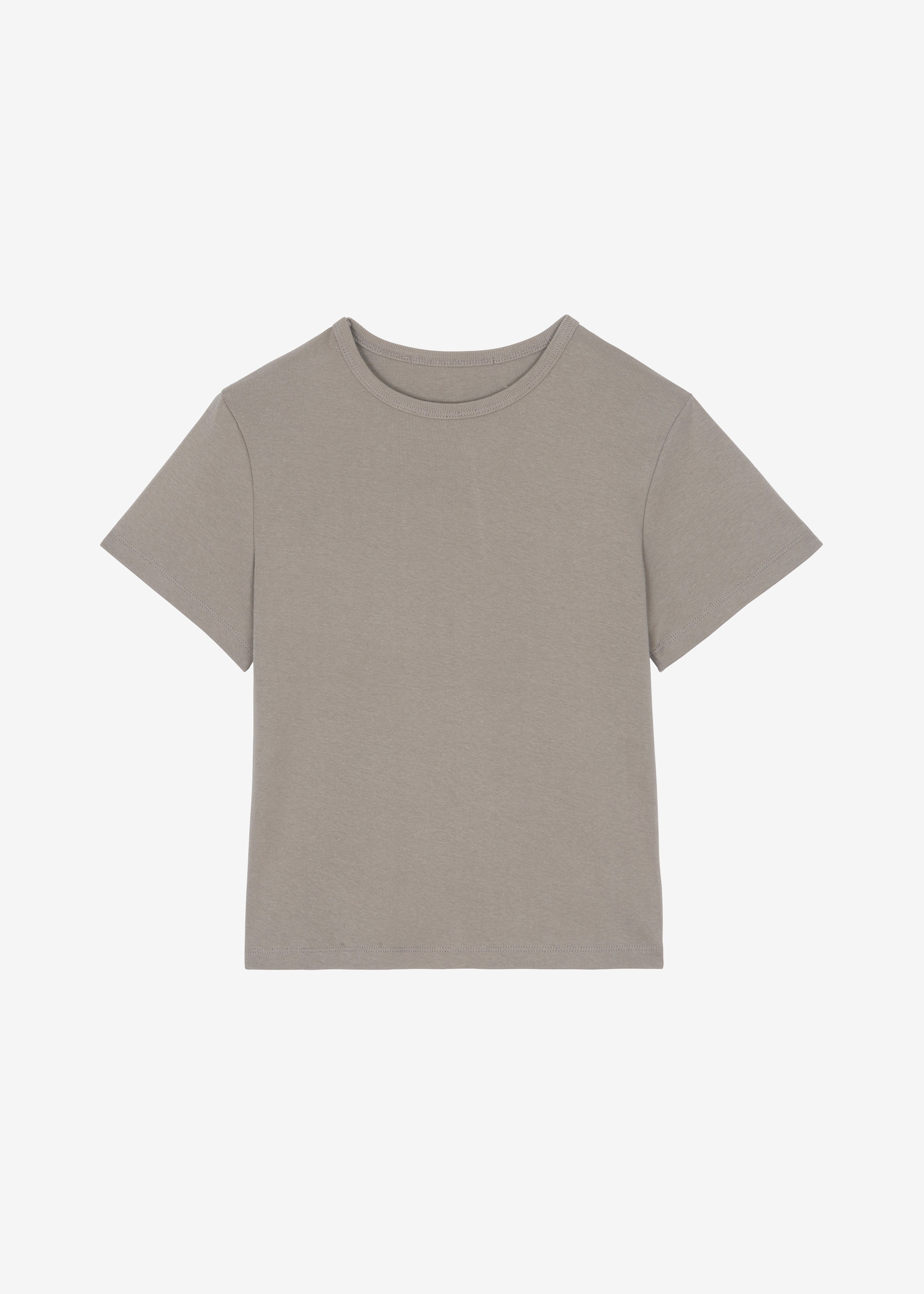 Eben Baby Tee - Taupe - Image 7
