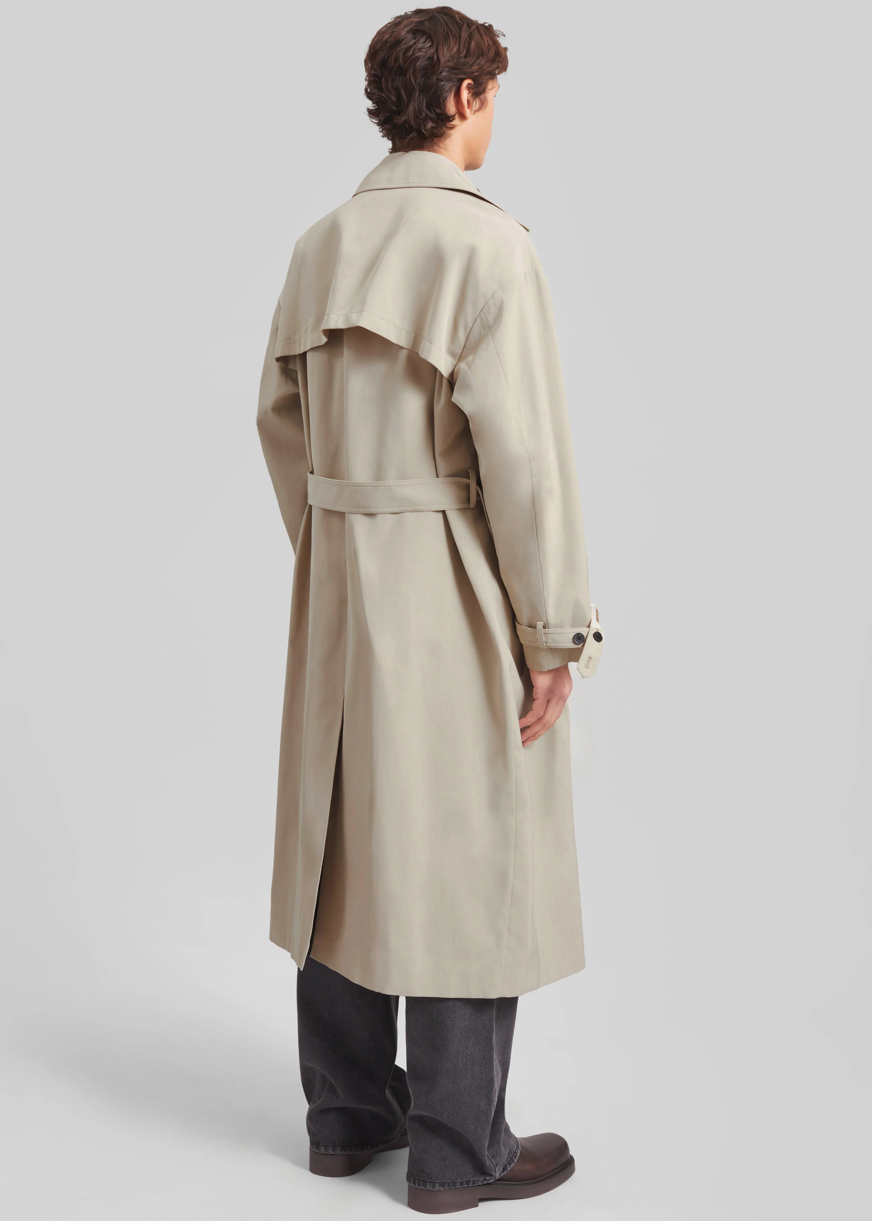 Edris Trench Coat - Beige - Image 6