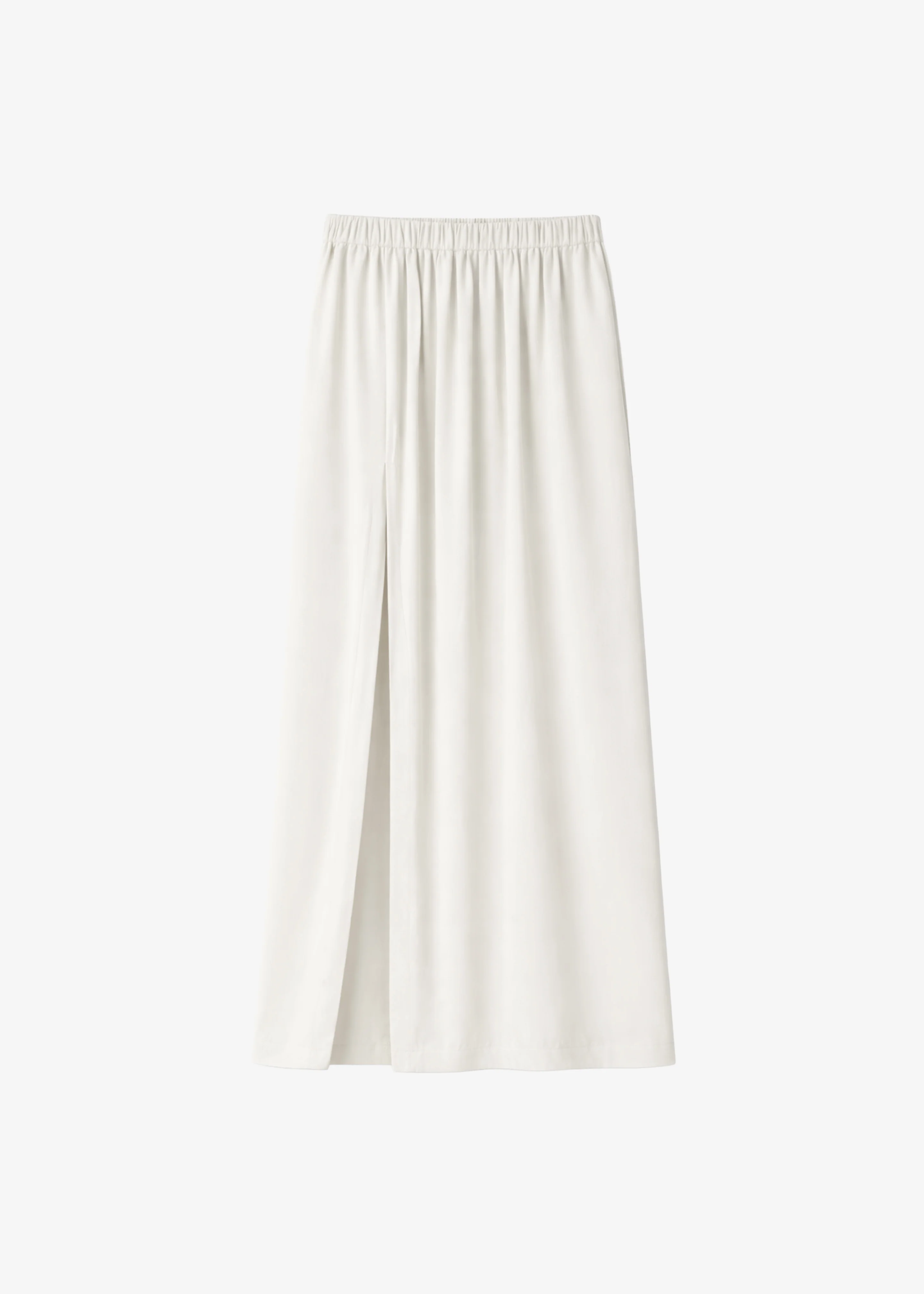 Elie Silk Fluid Maxi Skirt - Ivory - Image 6