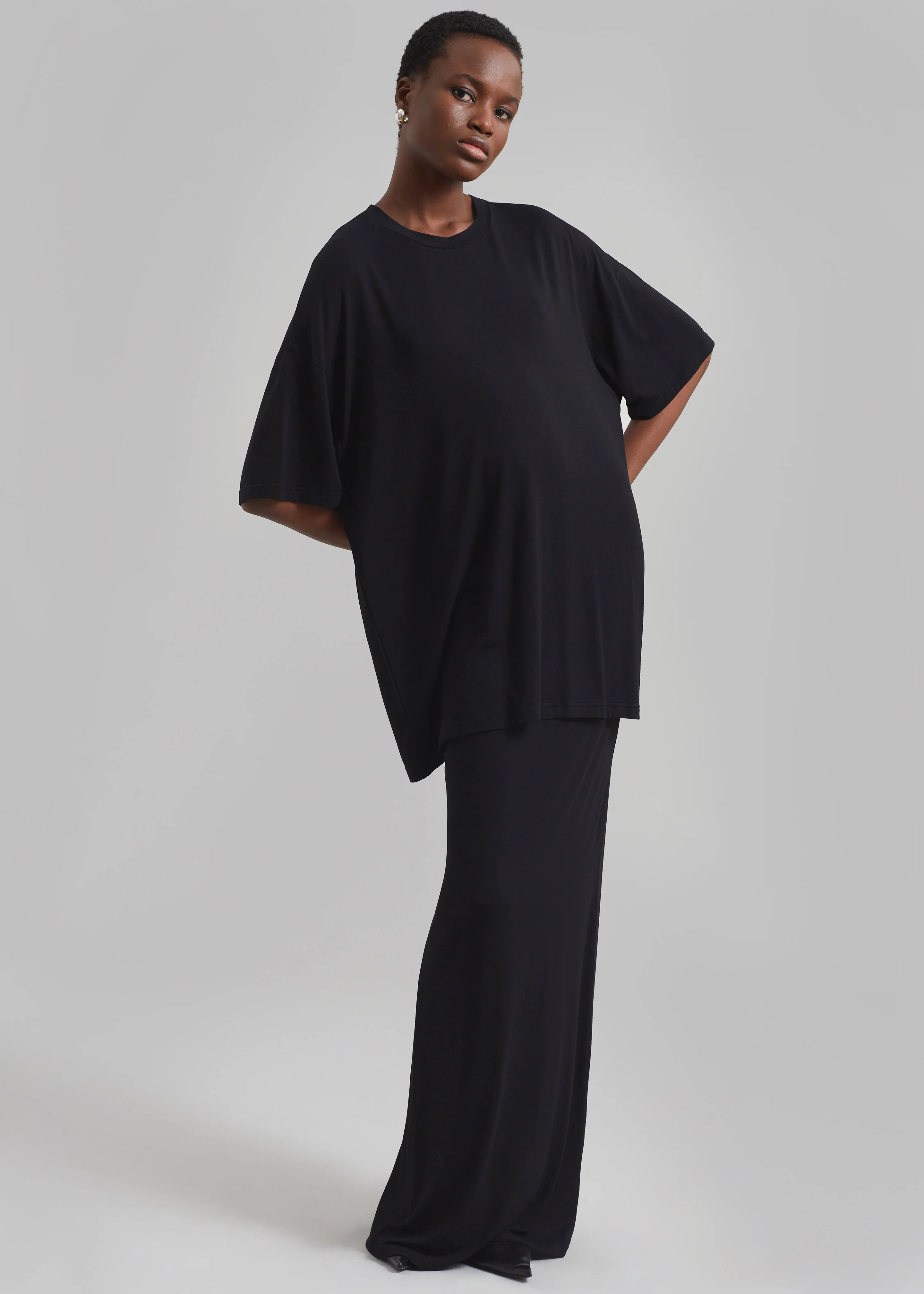 Ella Maxi Skirt - Black - Image 3