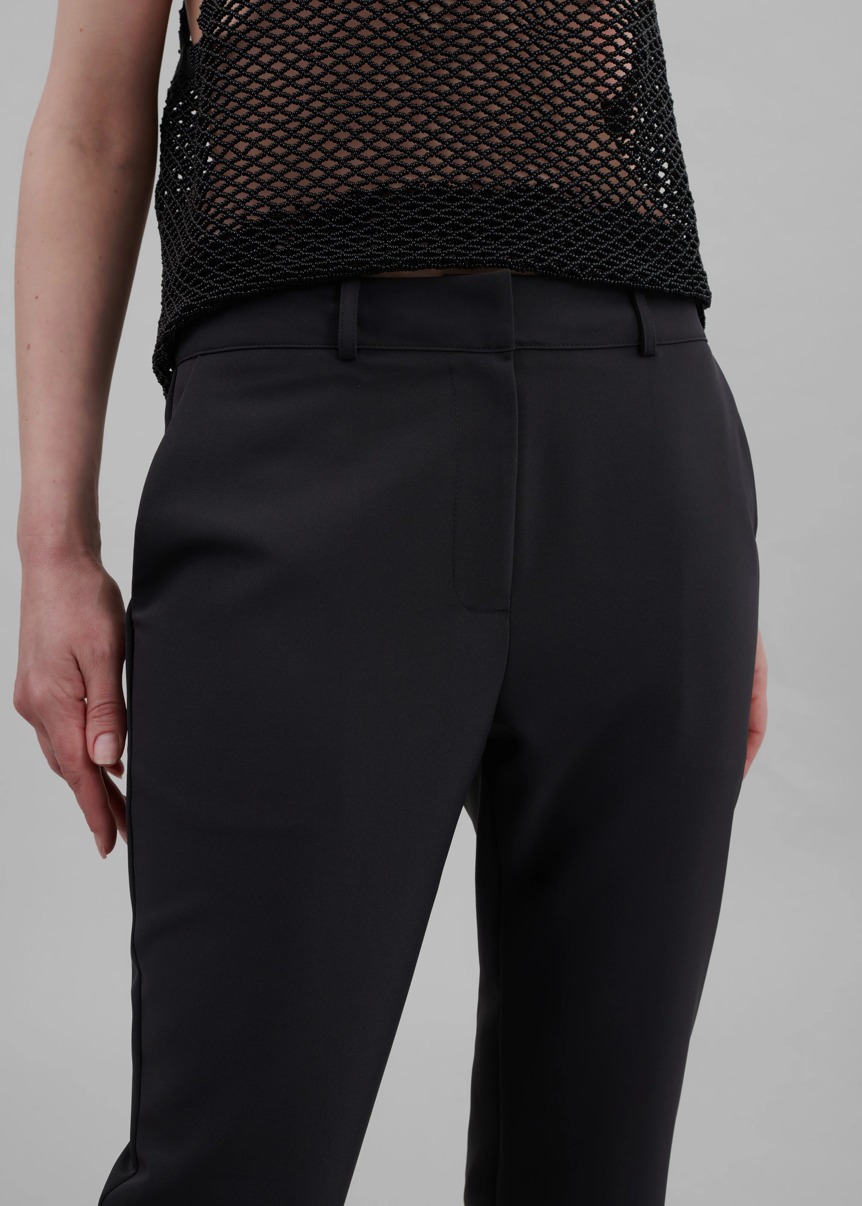 Emersyn Capri Pants - Black - Image 5