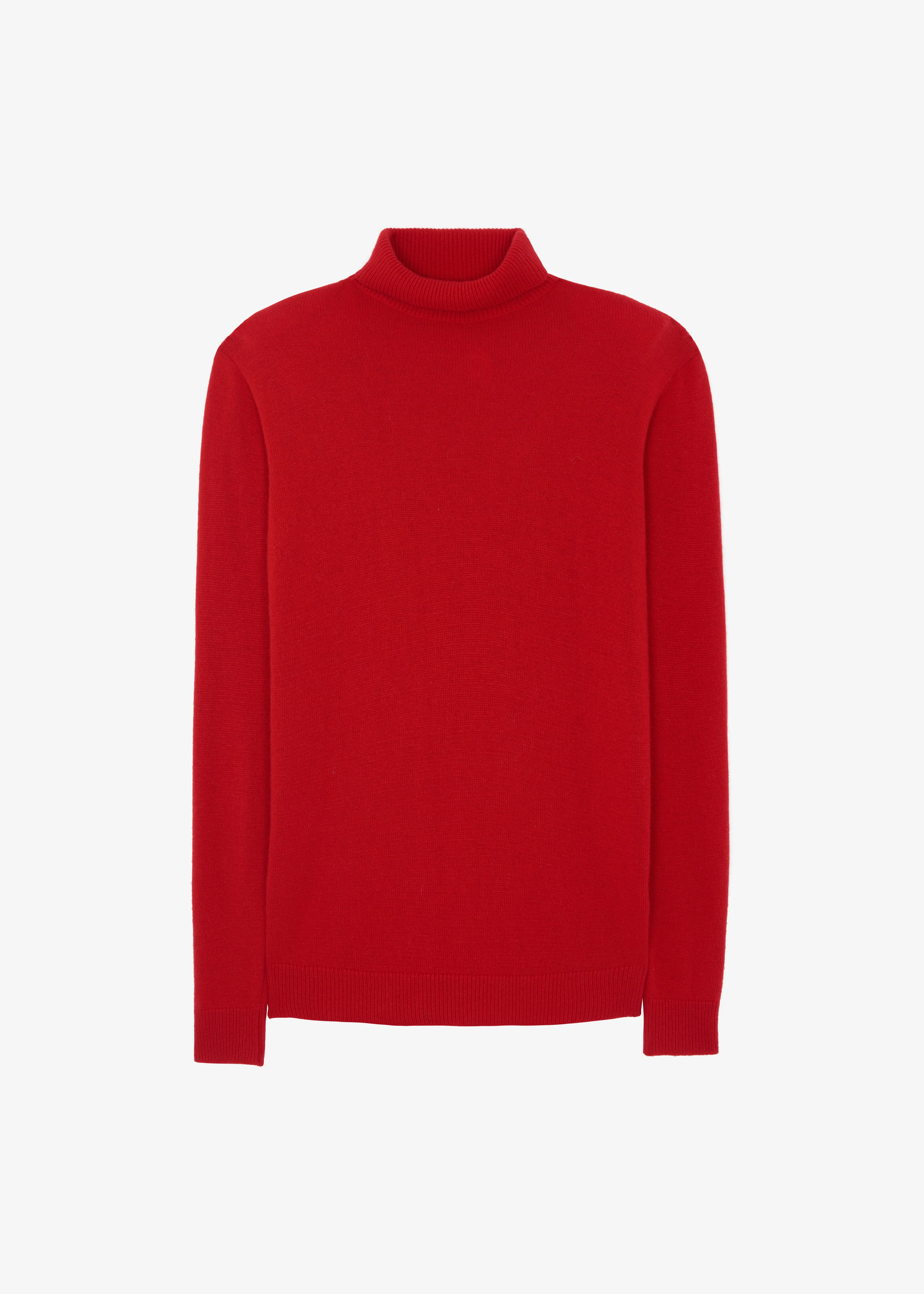 Emilia Mini Padded Sweater Dress - Red - Image 7