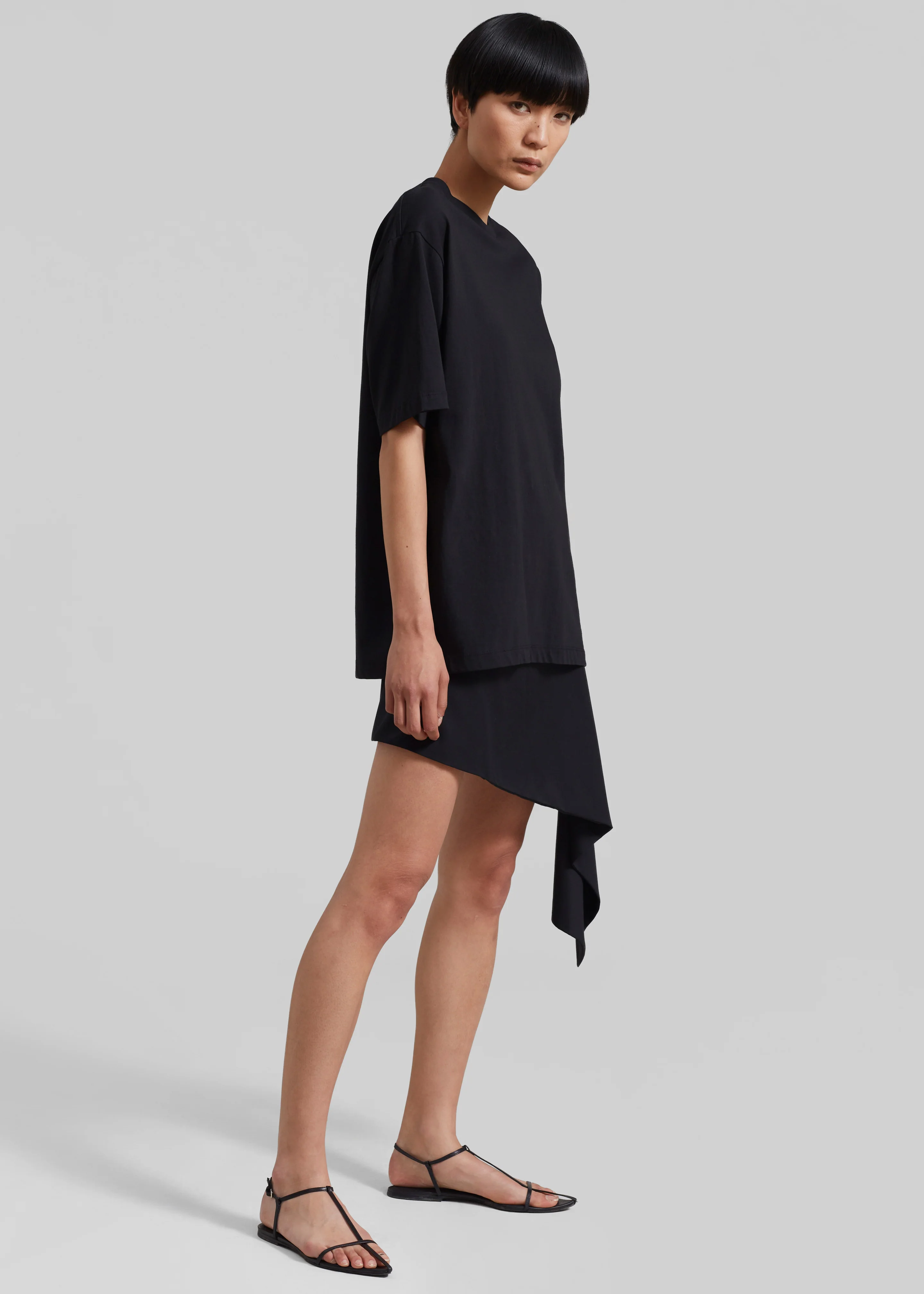 Faro Boxy Tee - Black - Image 3
