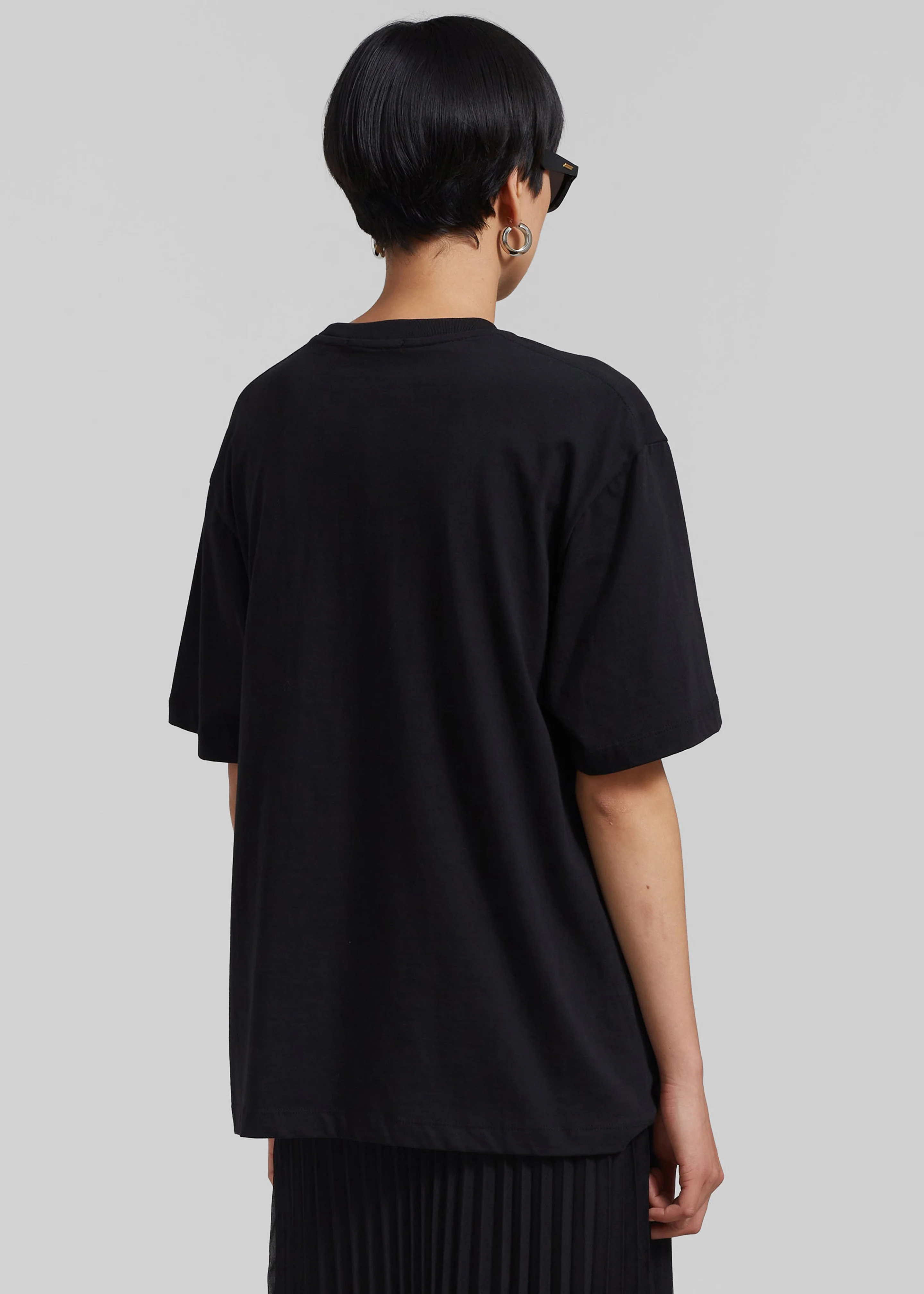 Faro Boxy Tee - Black - Image 4