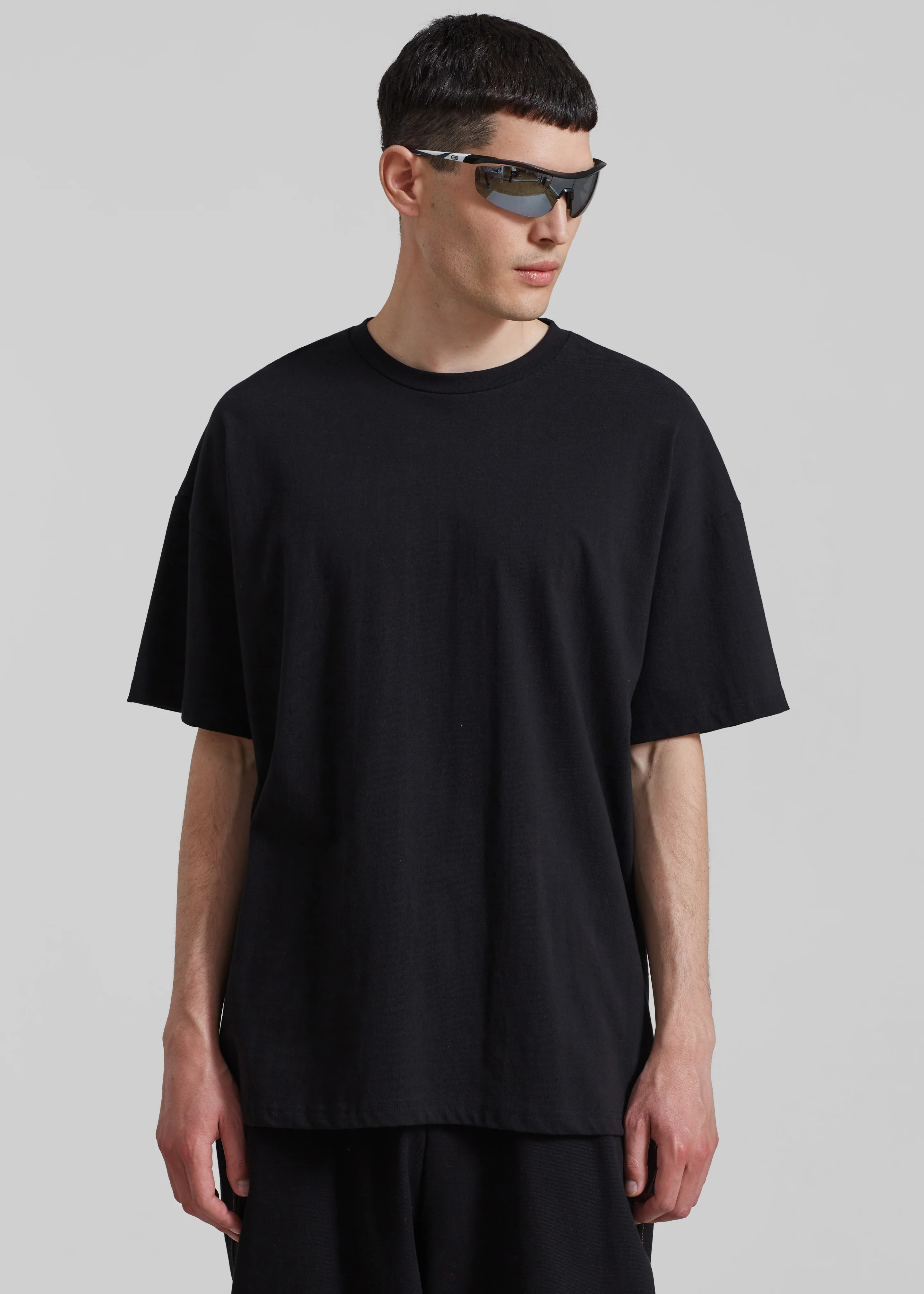 Faro Boxy Tee - Black - Image 5