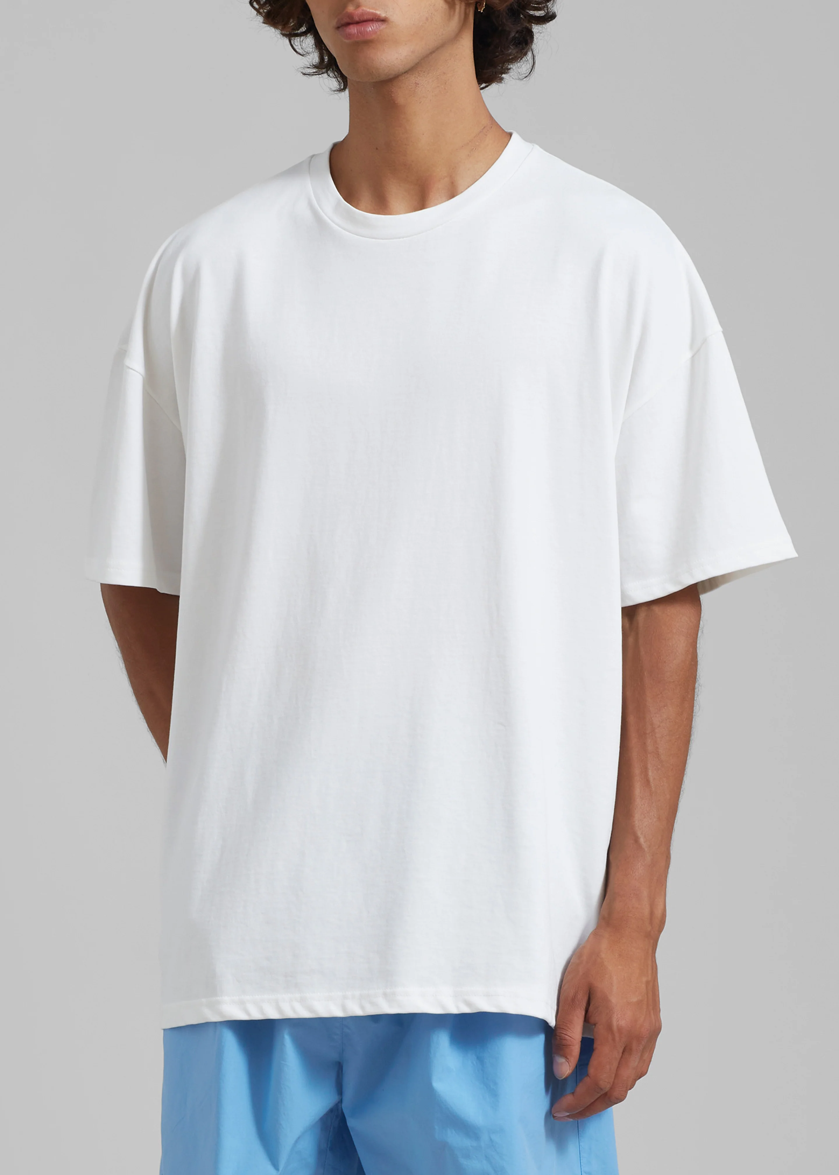 Faro Boxy Tee - White - Image 8