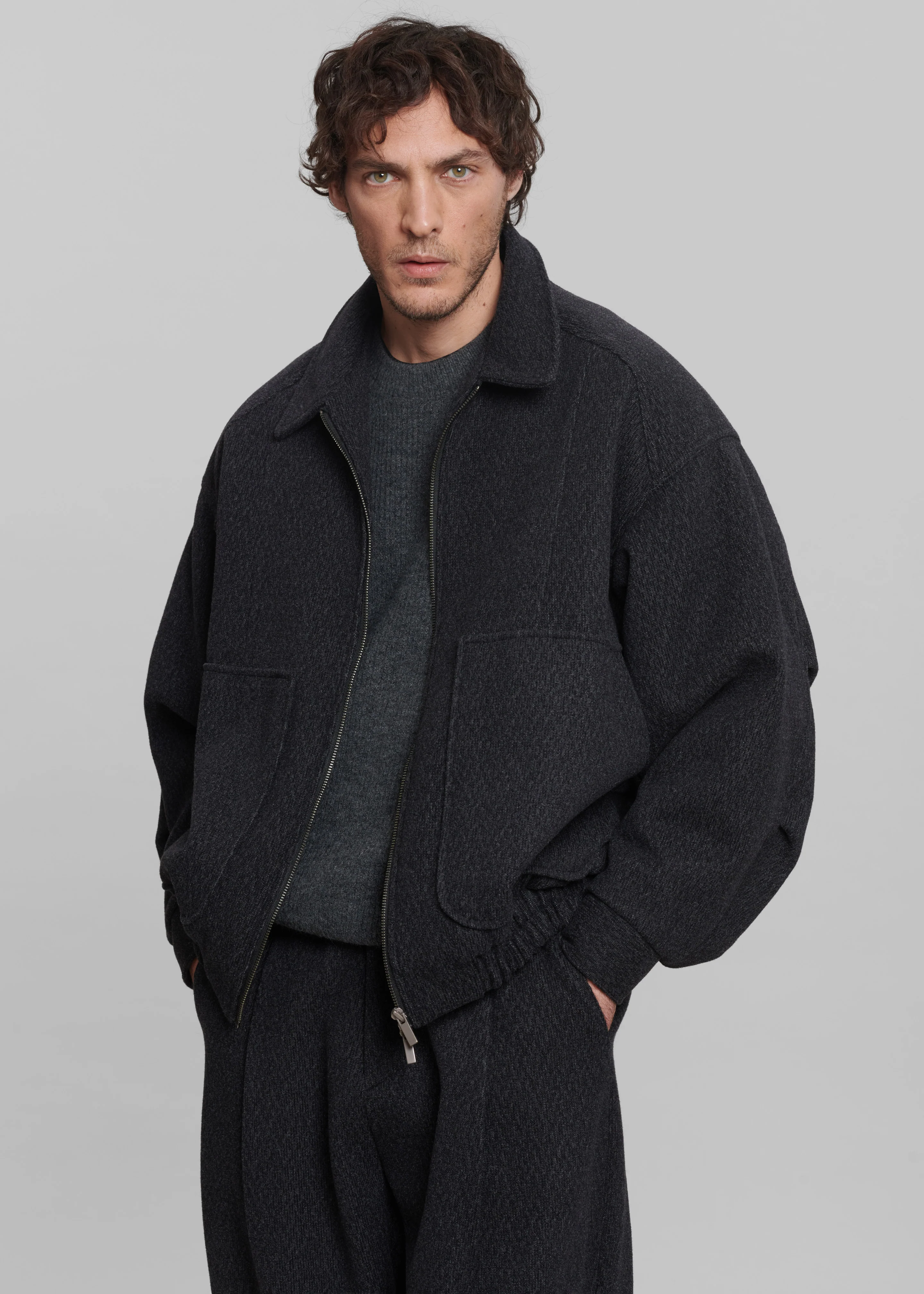 Felix Jacket - Charcoal - Image 6