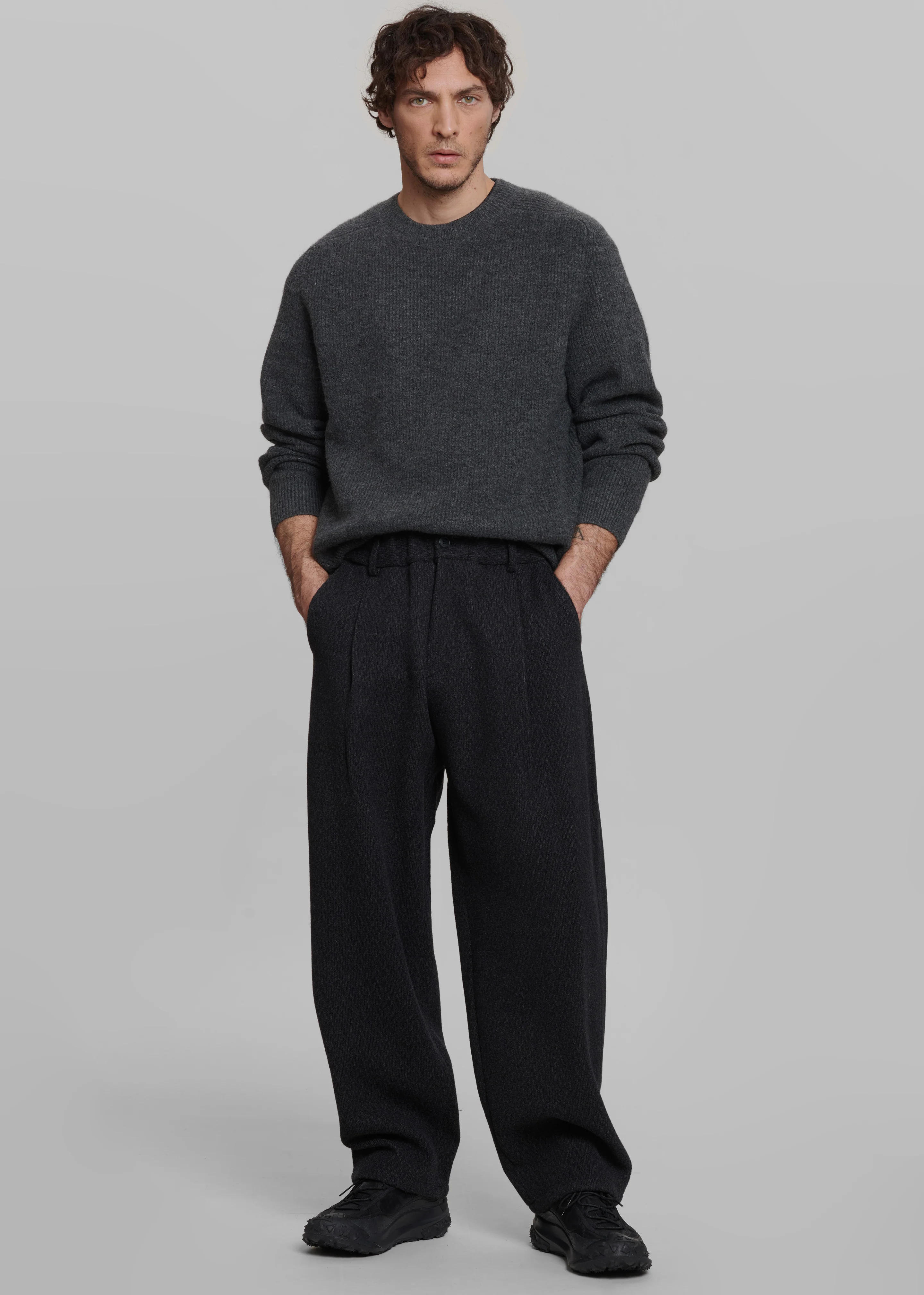 Felix Trousers - Charcoal - Image 6