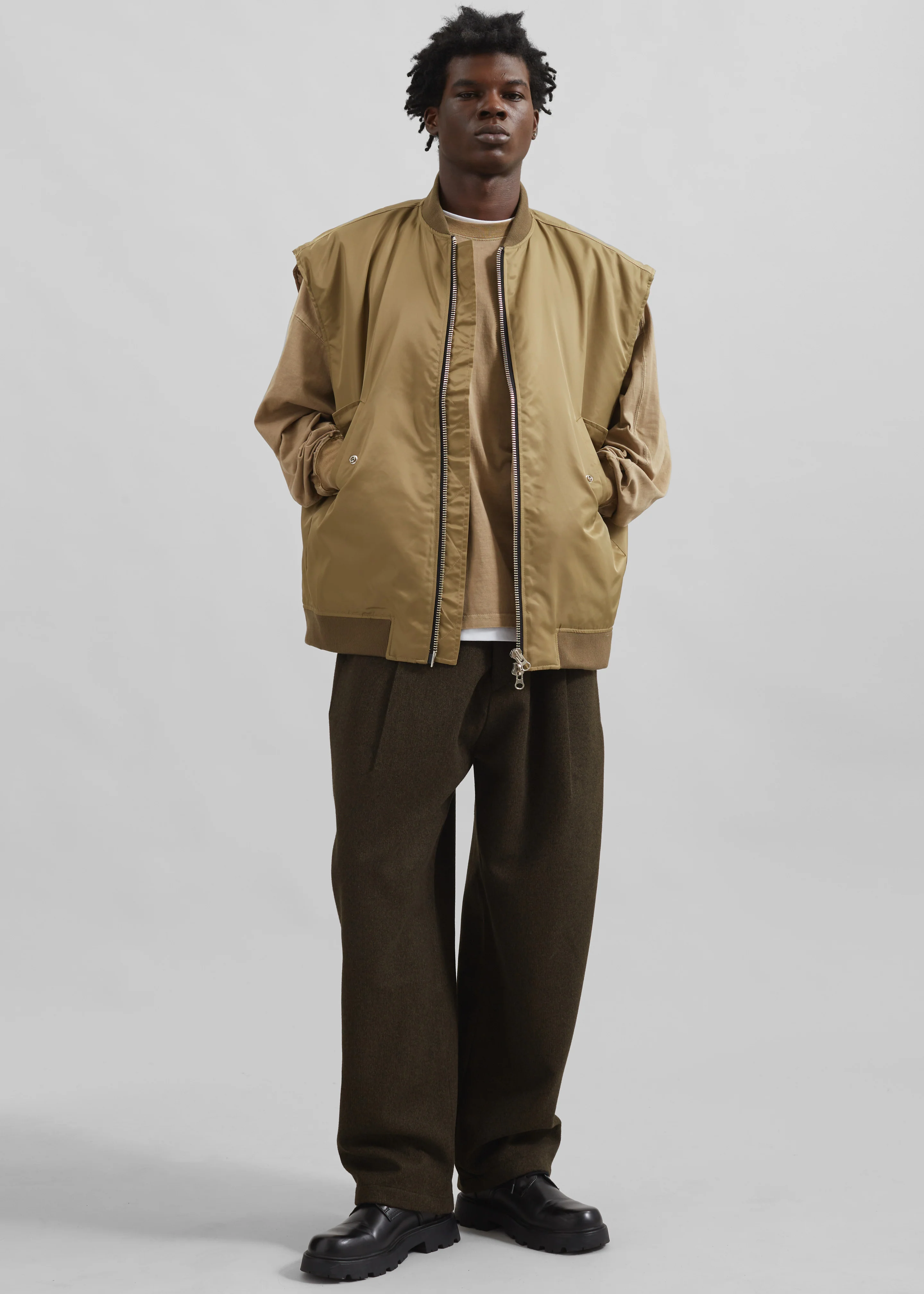 Felix Trousers - Dark Olive - Image 7