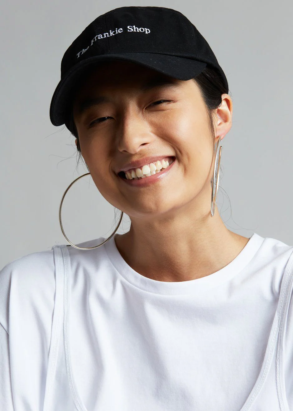 Frankie Baseball Cap - Black - Image 5