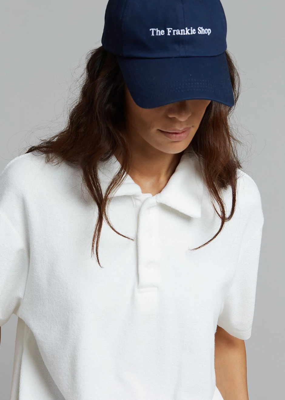 Frankie Baseball Cap - Navy - Image 3