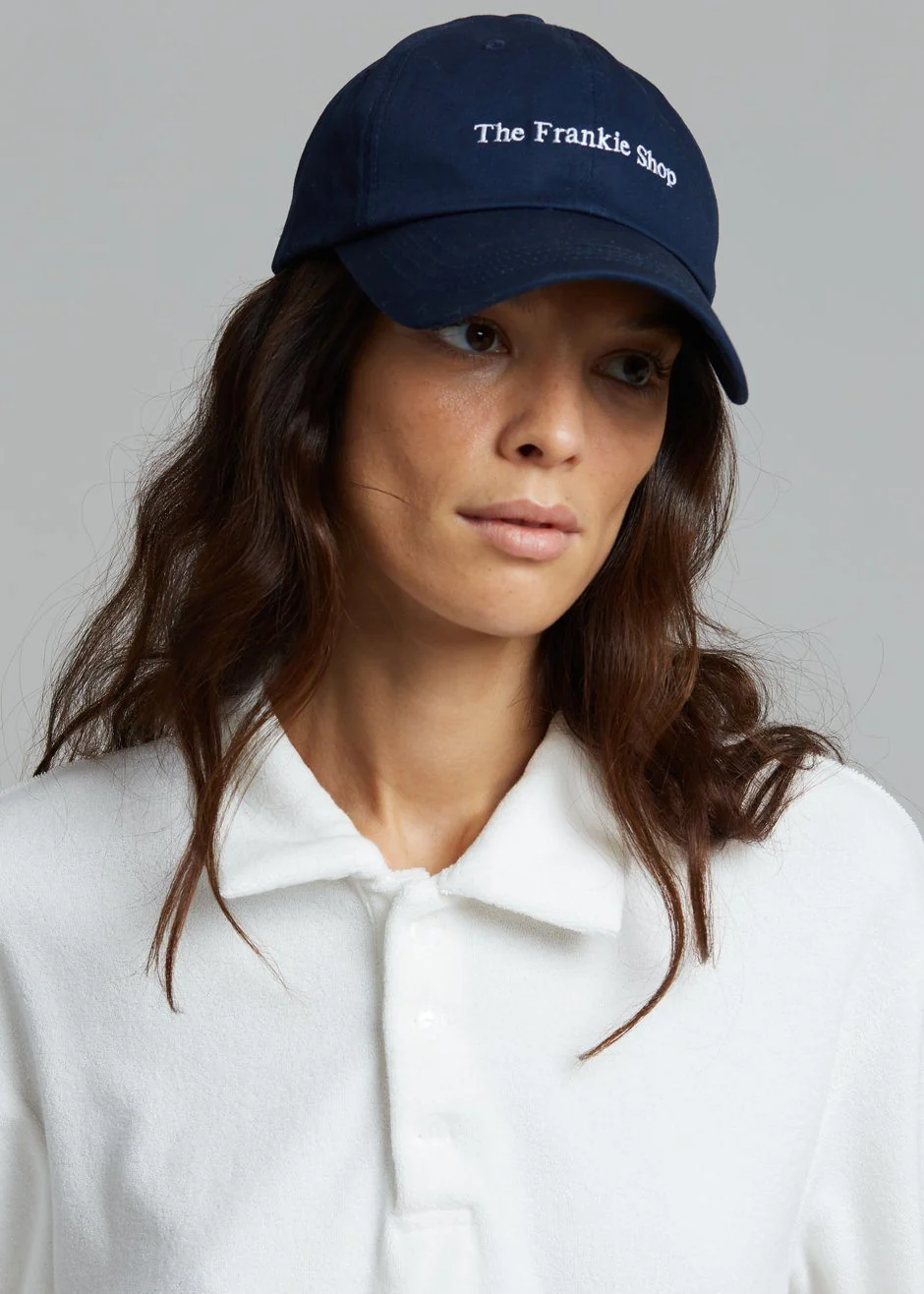 Frankie Baseball Cap - Navy - Image 4