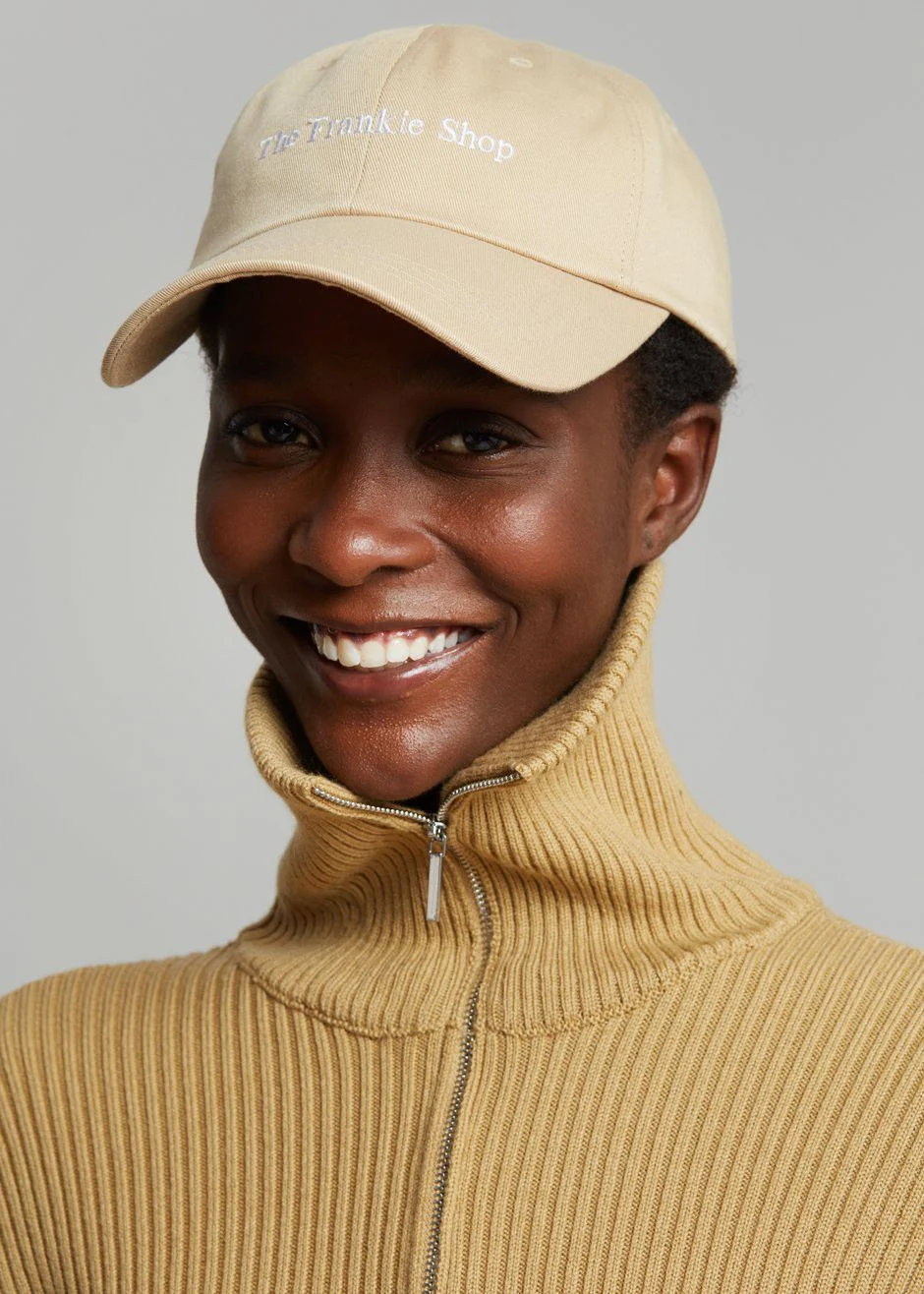 Frankie Baseball Cap - Sand - Image 3