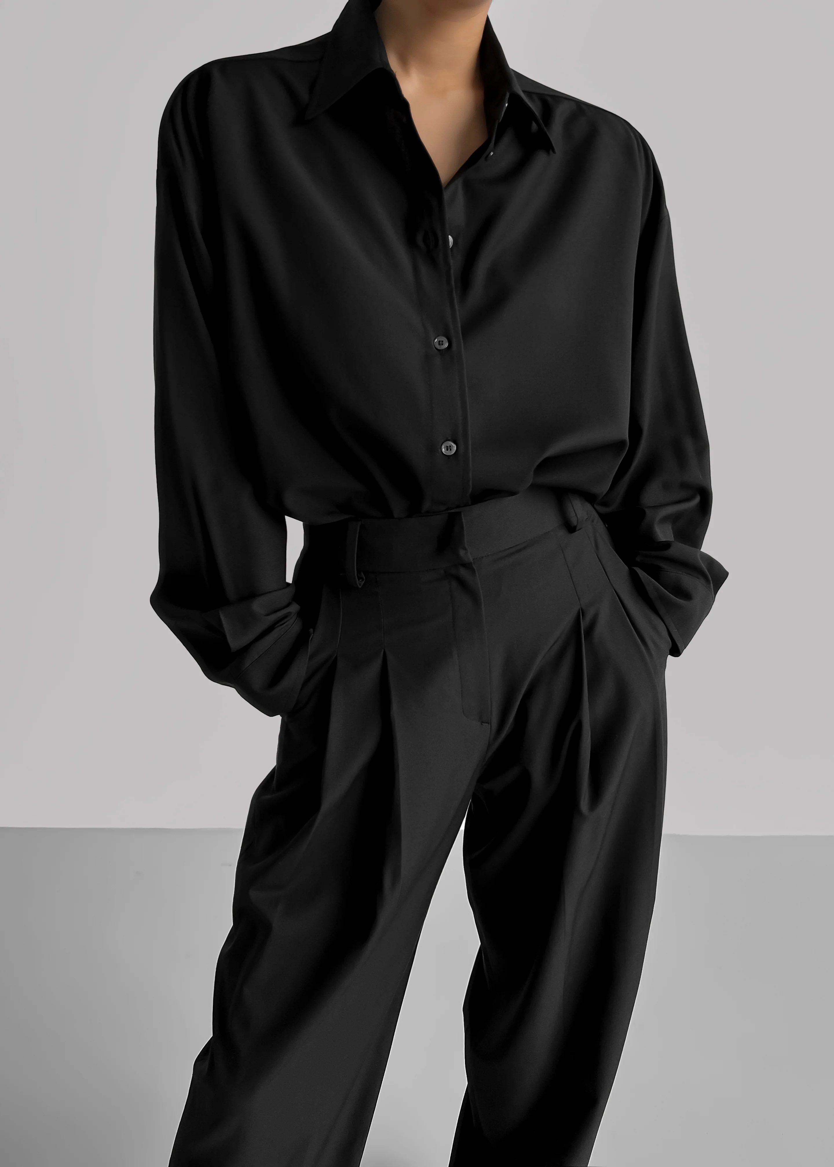 Gelso Shirt - Black - Image 9