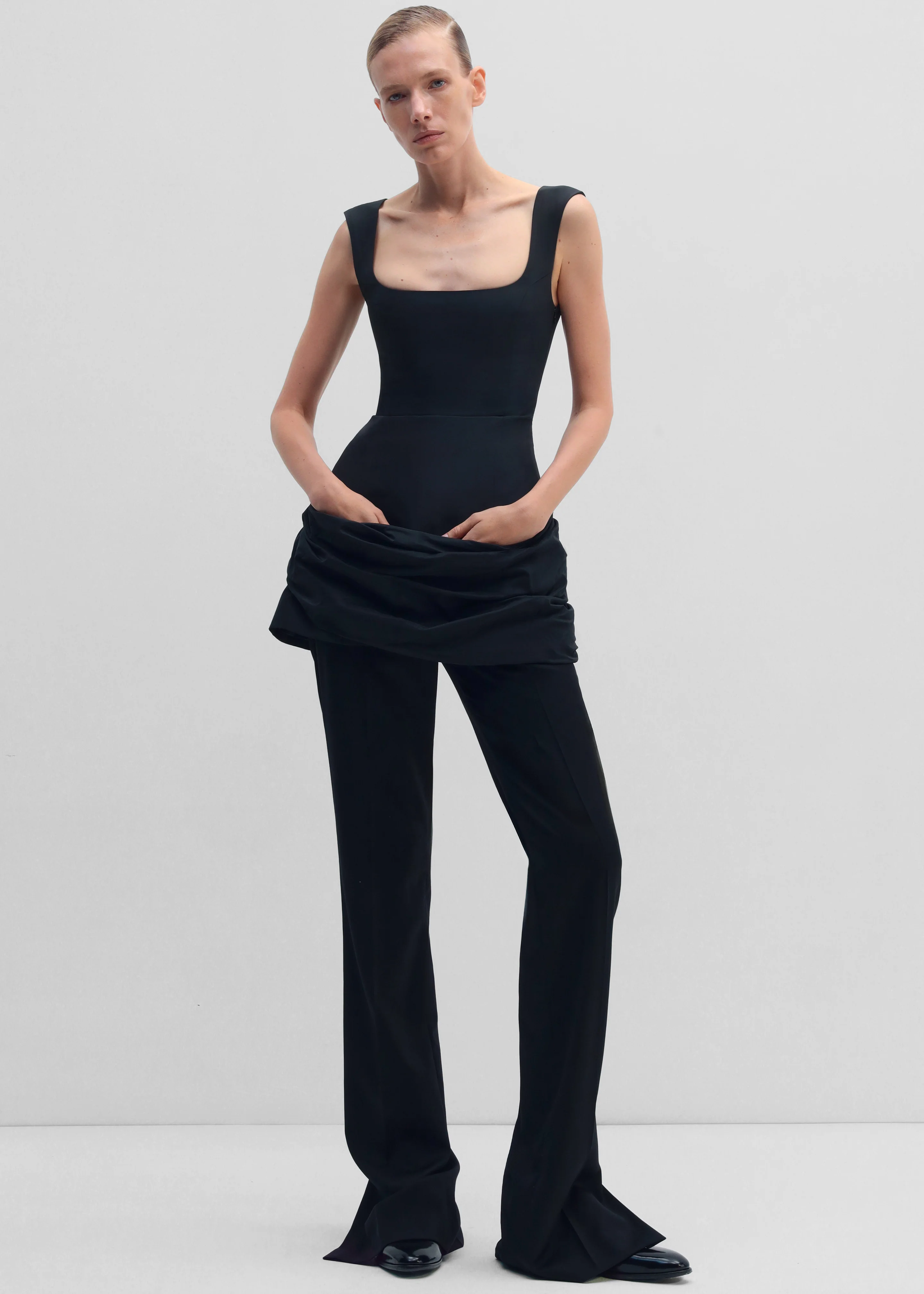 Gudu Mini Dress #04 - Black - Image 3