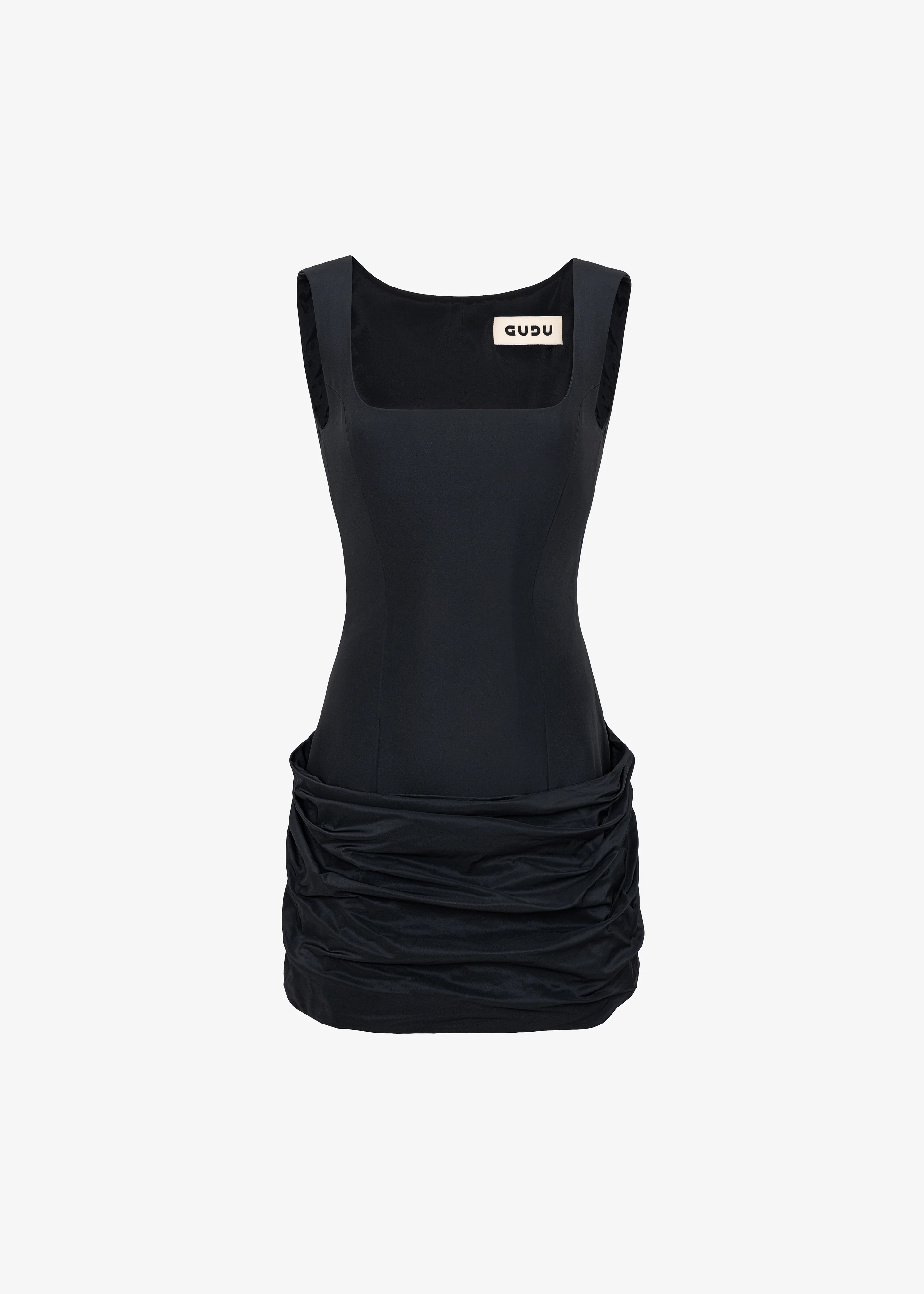 Gudu Mini Dress #04 - Black - Image 5