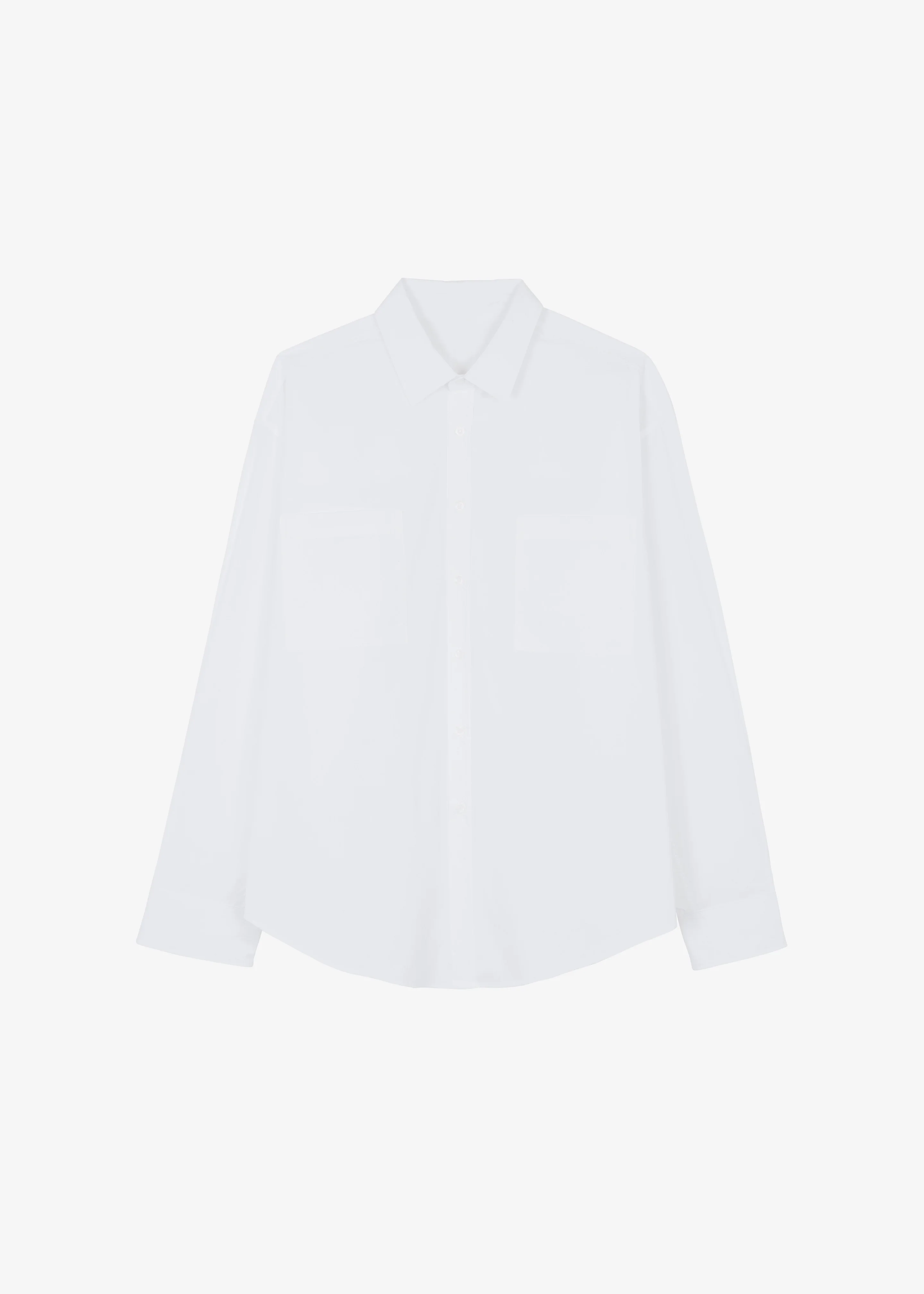 Gus Oversized Shirt - White - Image 10