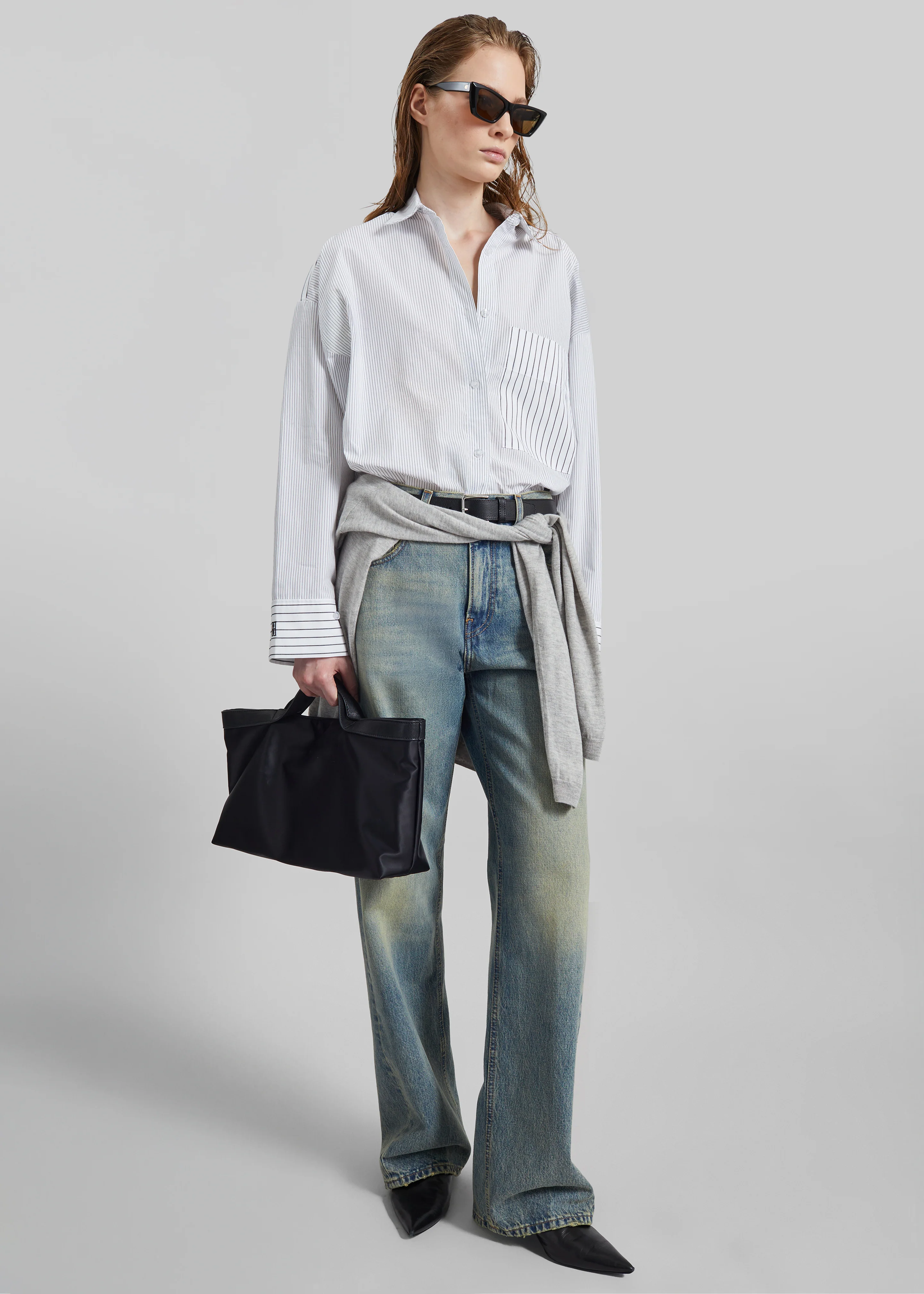 Haikure Bonnie Jeans - Earth Blue - Image 5