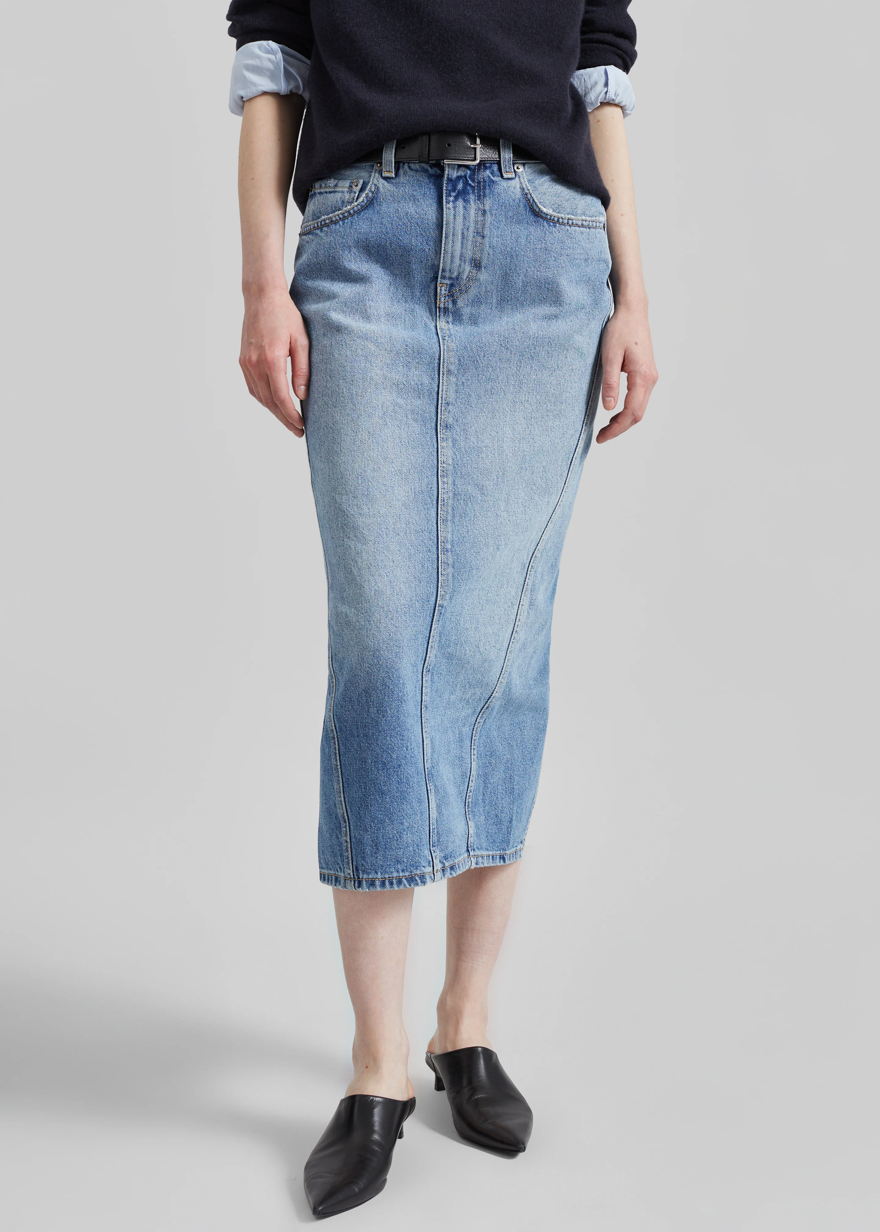 Haikure Ricka Skirt - Nordic Blue - Image 2