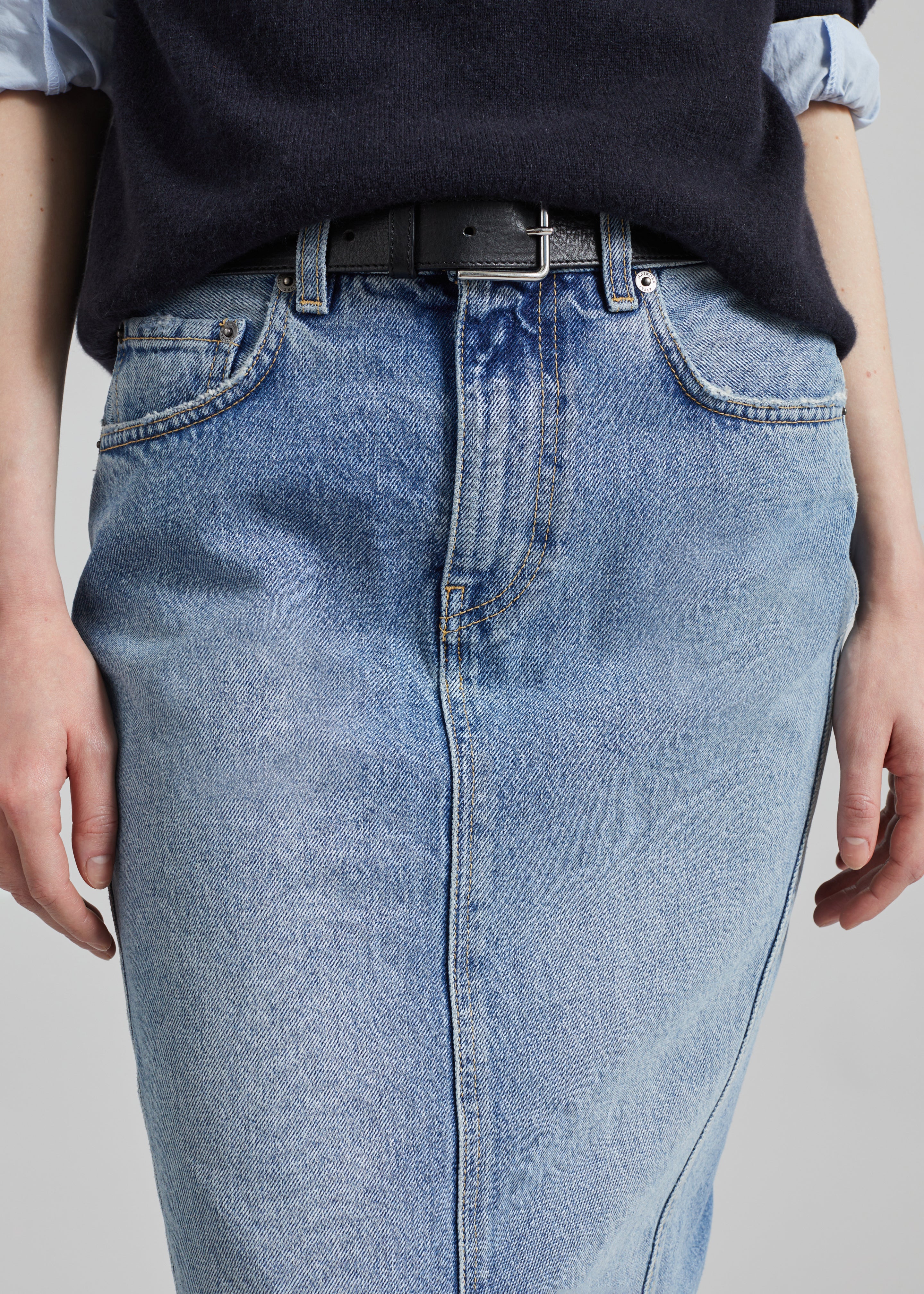 Haikure Ricka Skirt - Nordic Blue - Image 4