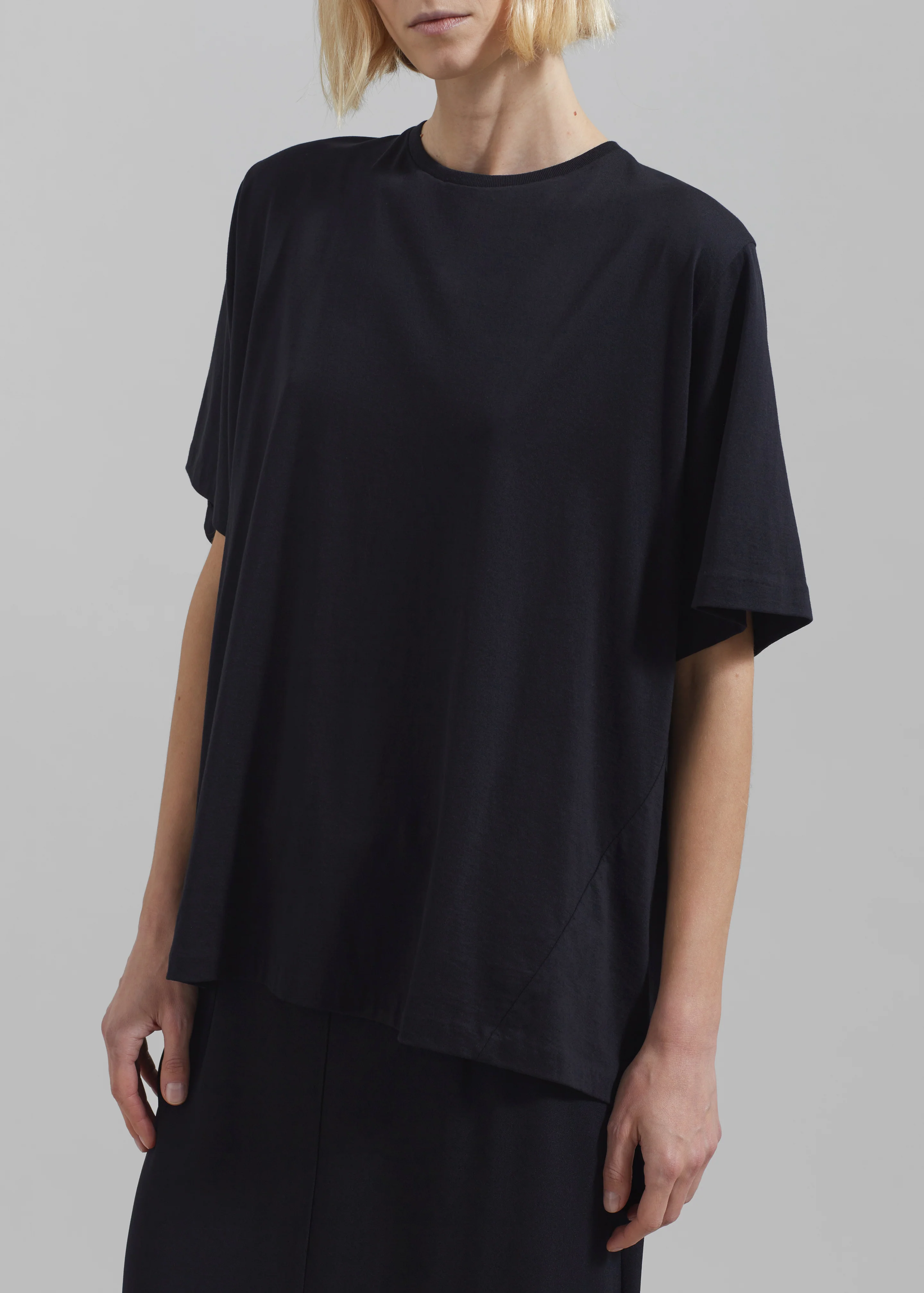 Harper Soft Organic T-Shirt - Black - Image 3