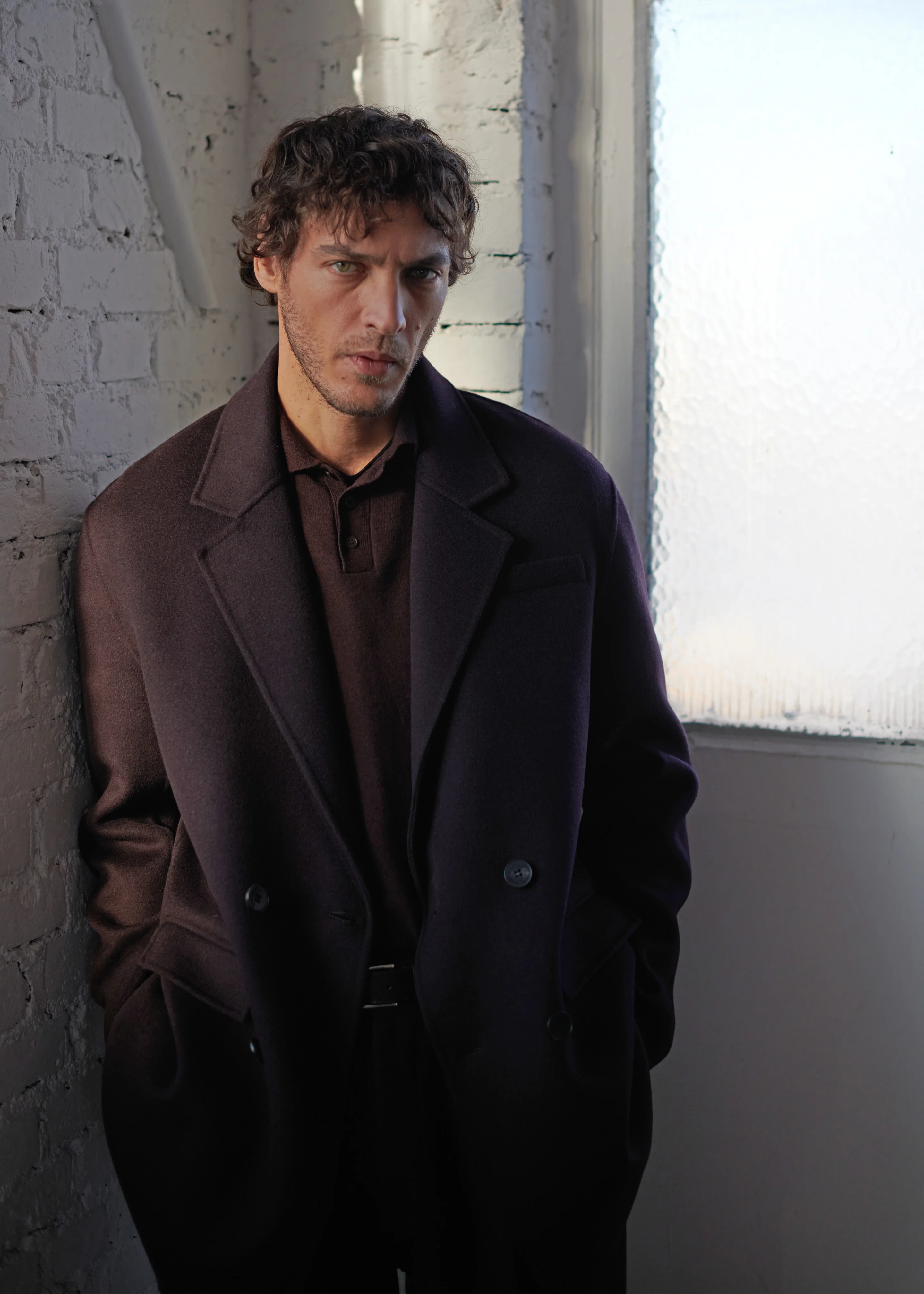 Harry Wool Blazer - Dark Plum - Image 6