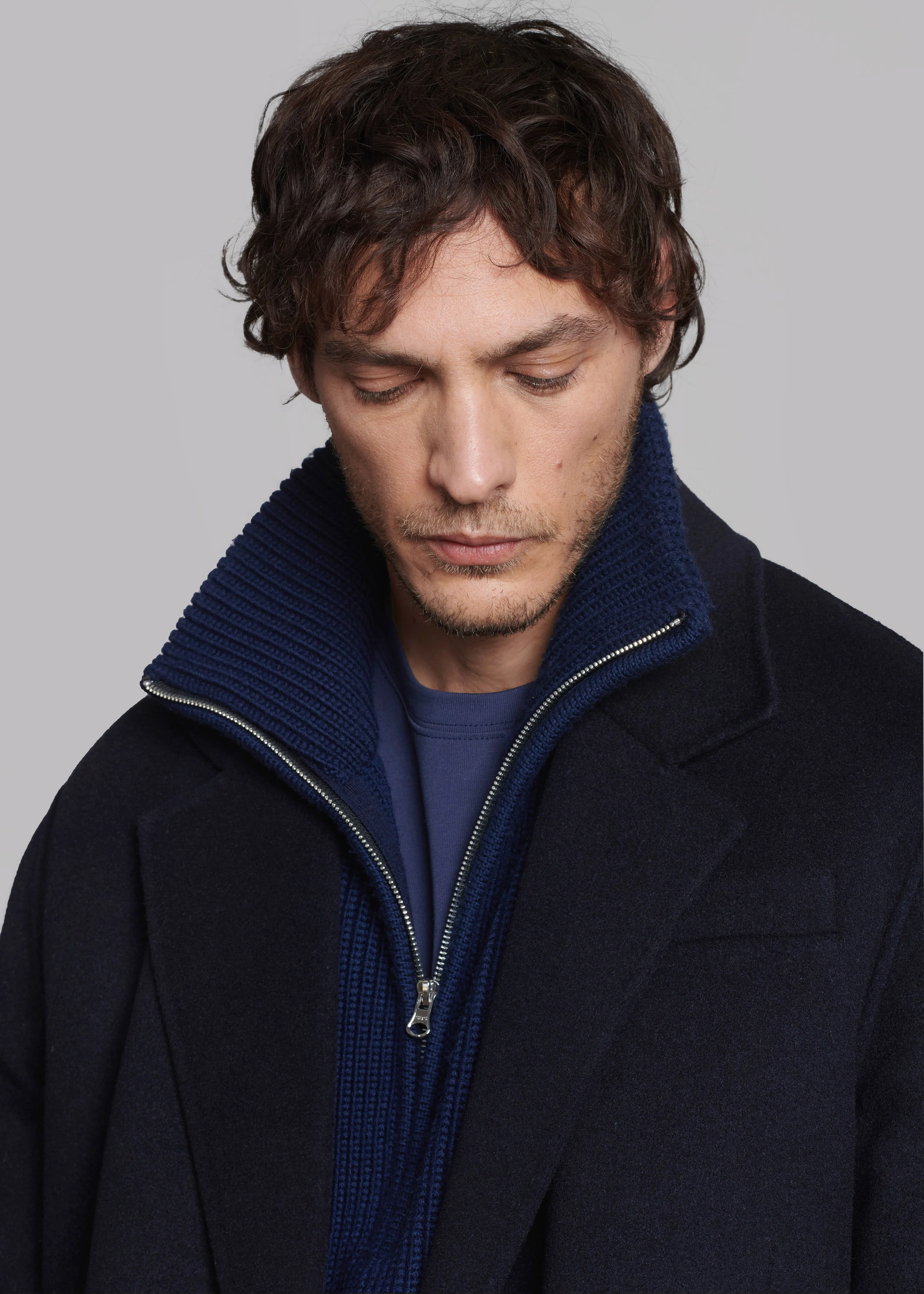 Harry Wool Blazer - Navy - Image 6
