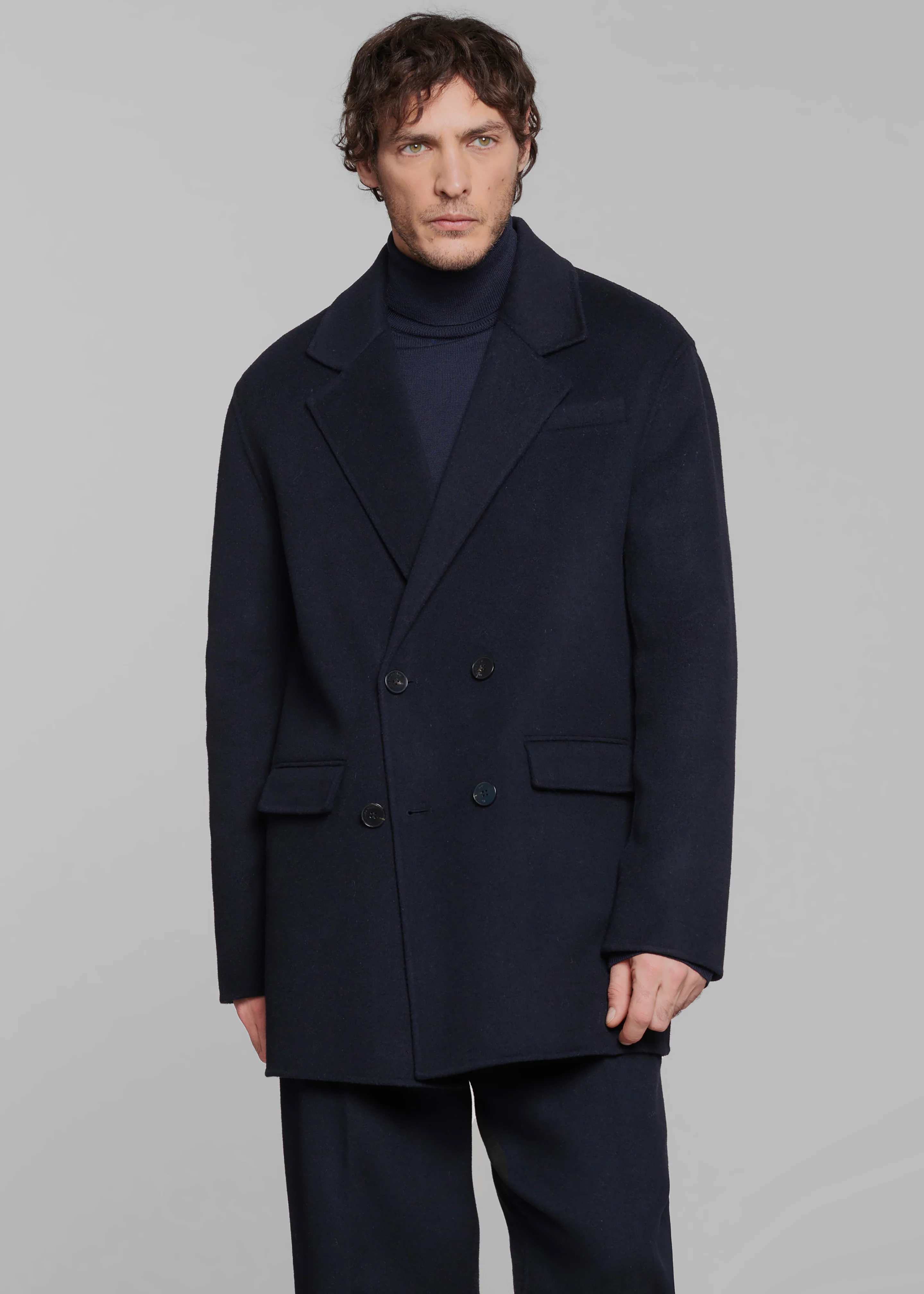 Harry Wool Blazer - Navy - Image 8