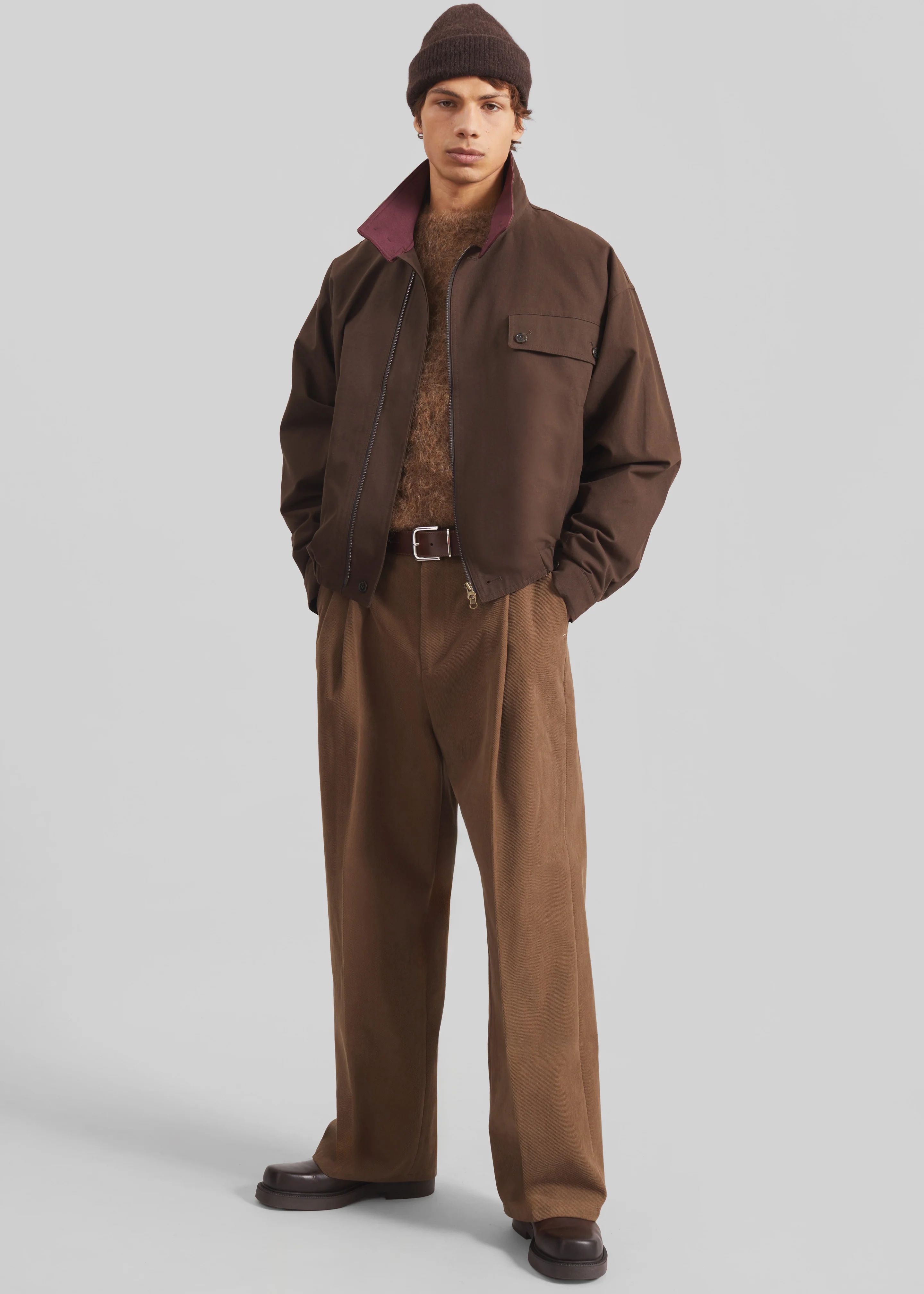 Holt Work Jacket - Brown - Image 3