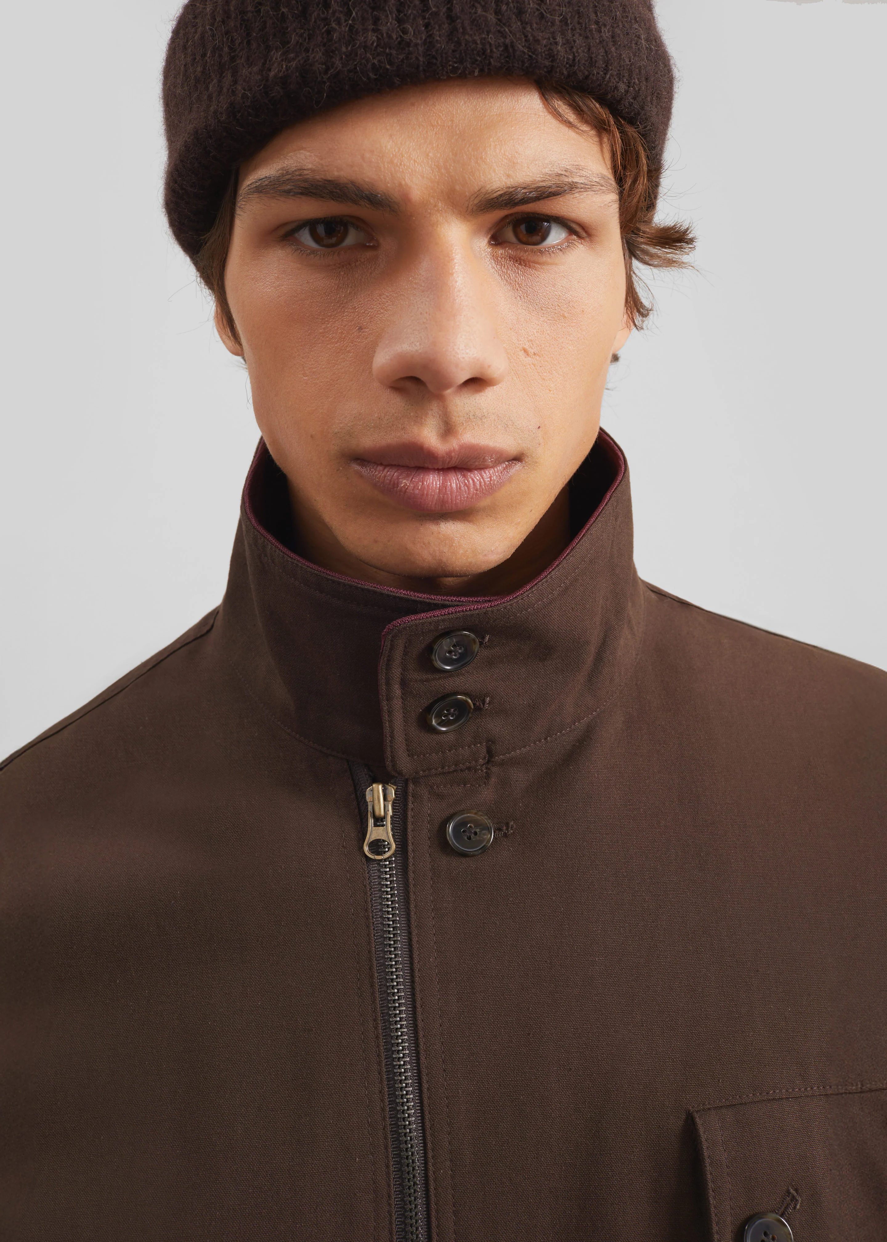 Holt Work Jacket - Brown - Image 4