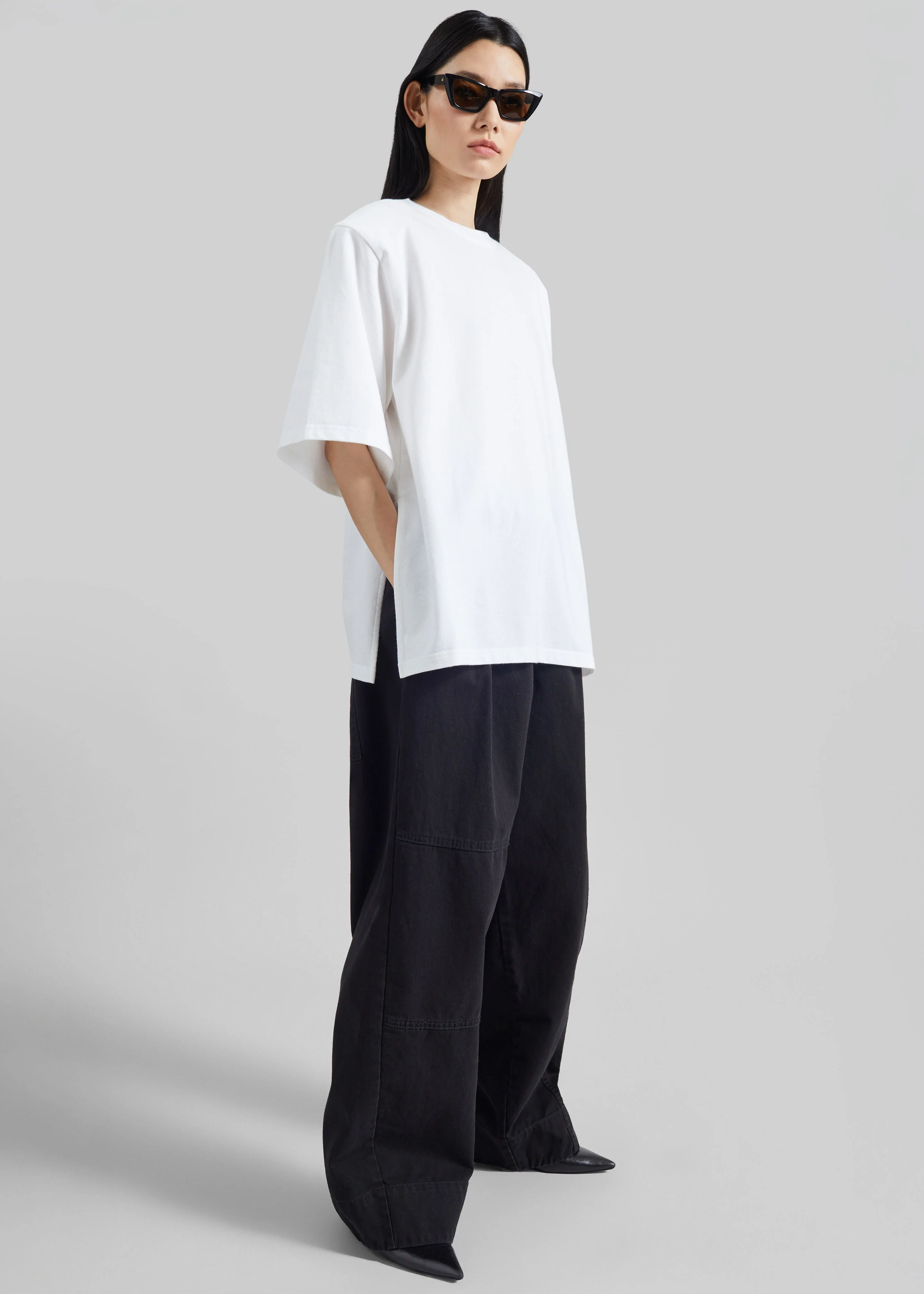 Hugo Padded T-Shirt - White - Image 7