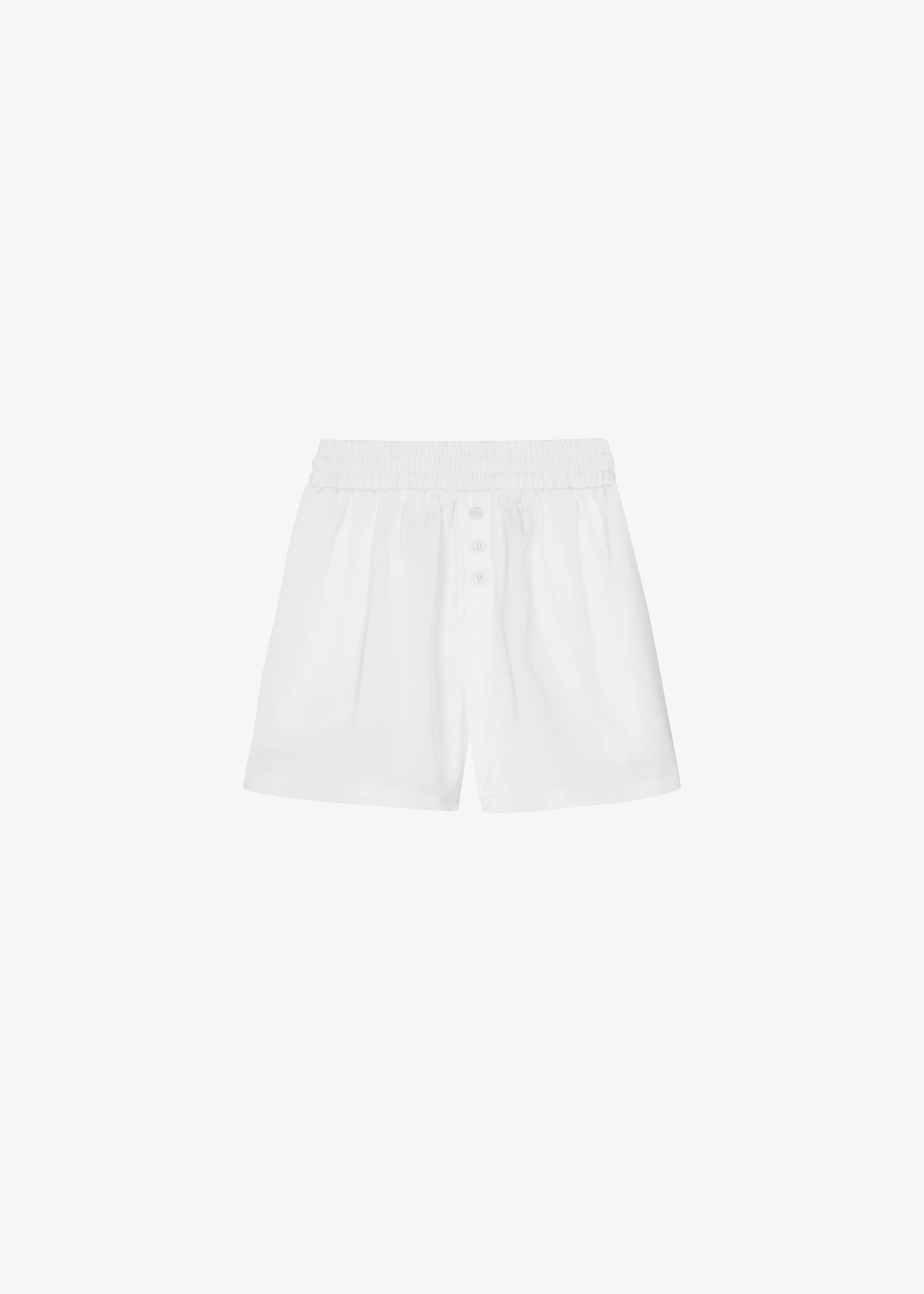 Ilsen Satin Boxer Shorts - White - Image 7