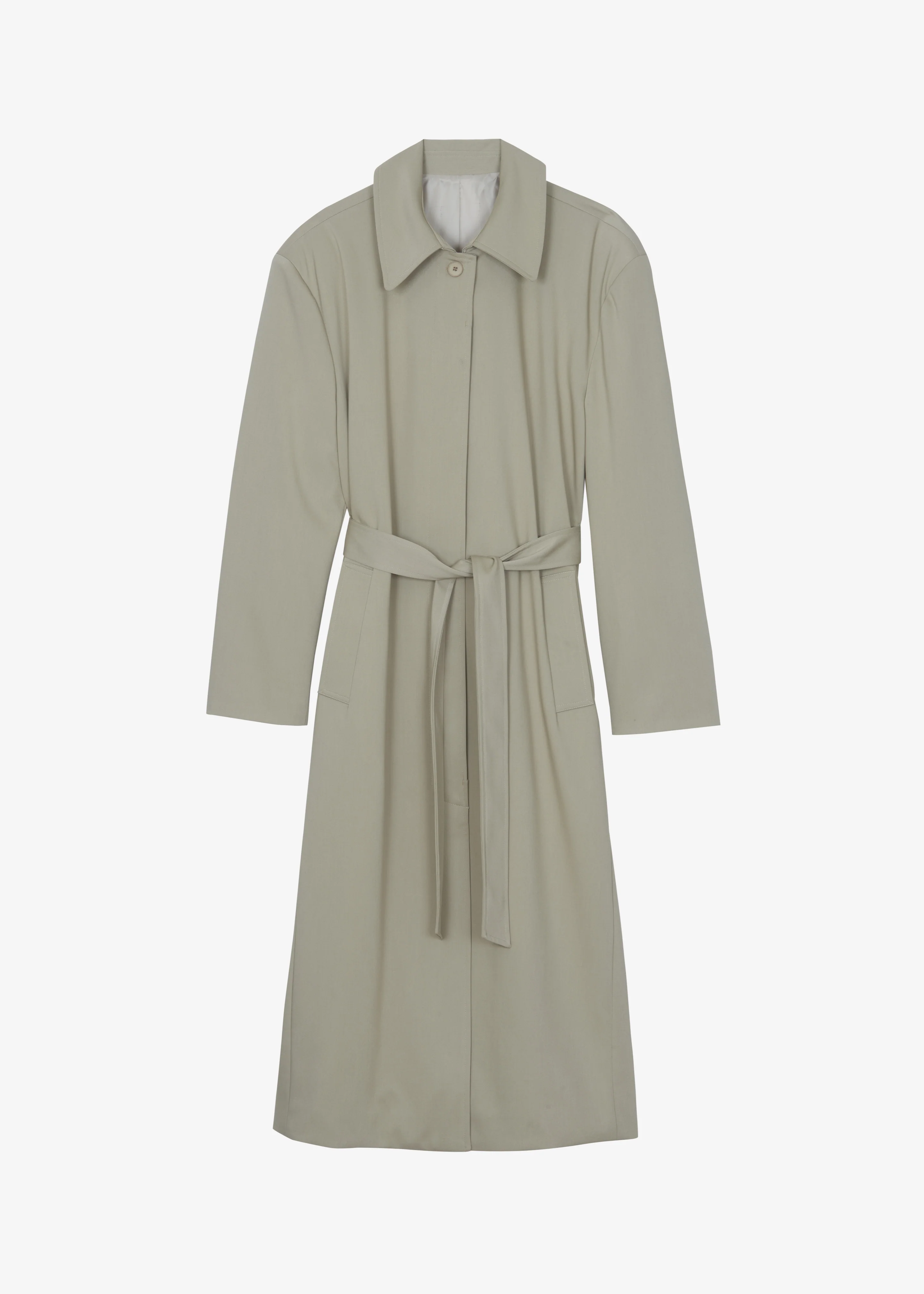 Indore Long Coat - Beige - Image 10