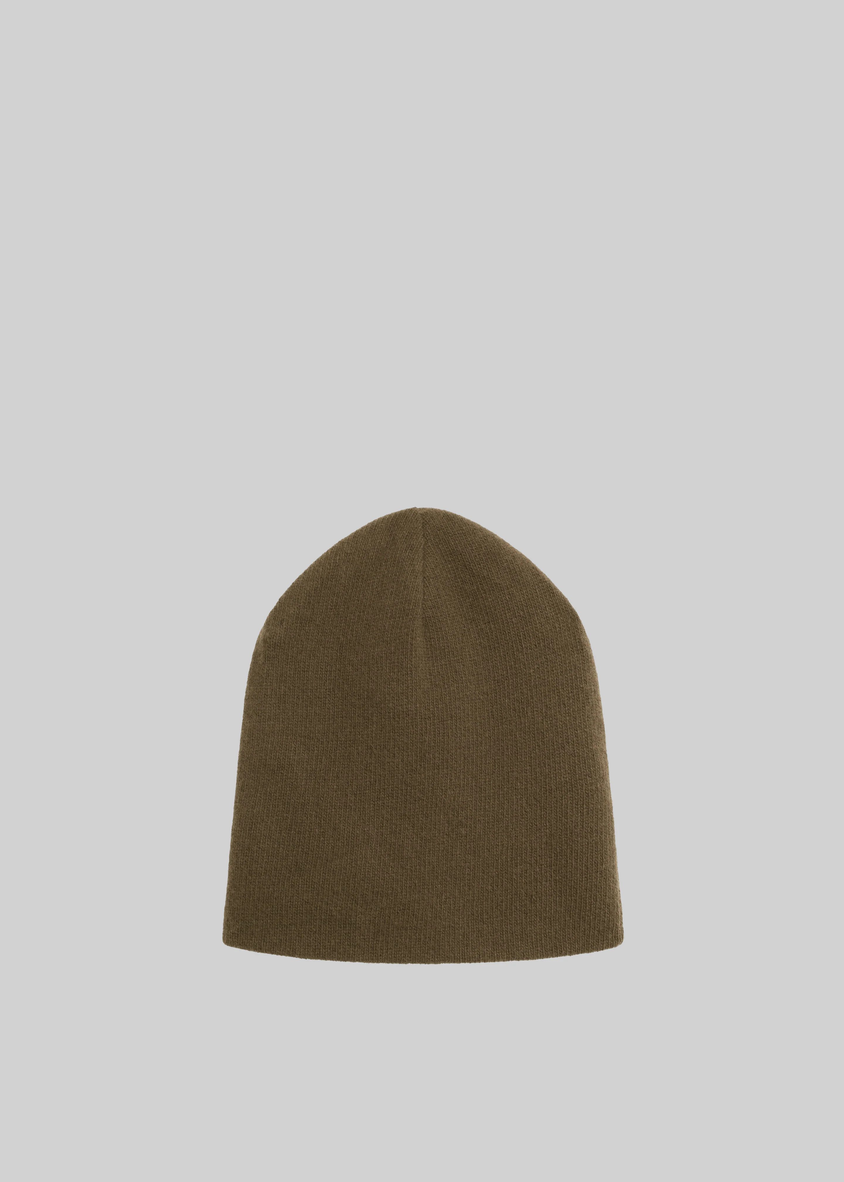 Inko Cashmere Beanie - Olive - Image 2