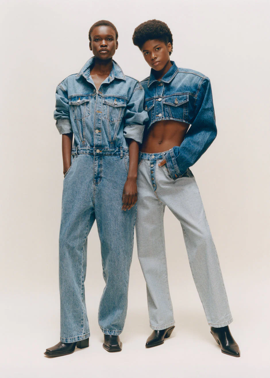 Jas Denim Jumpsuit - Dark Indigo - Image 6