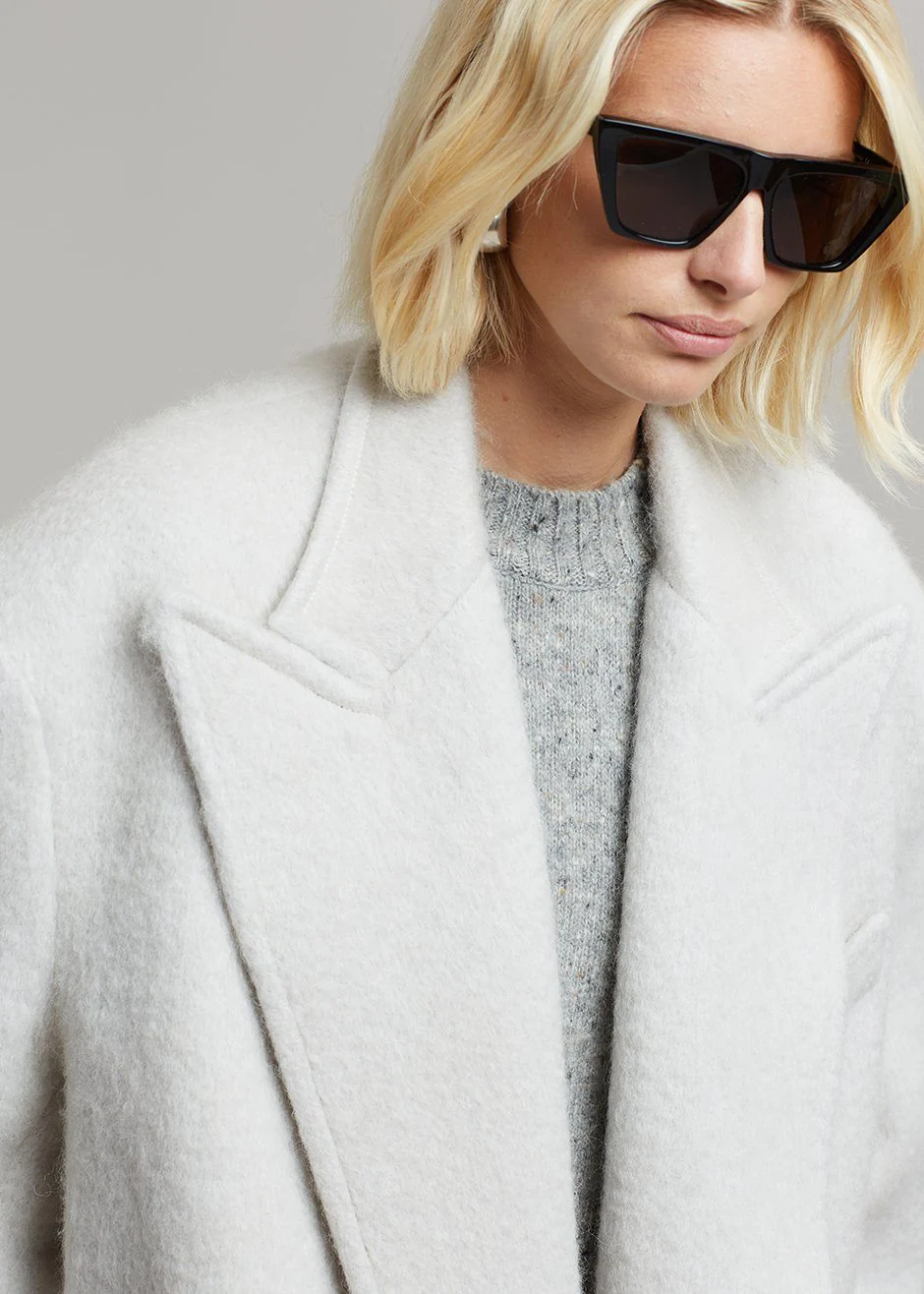 John Oversized Coat - Birch - Image 10