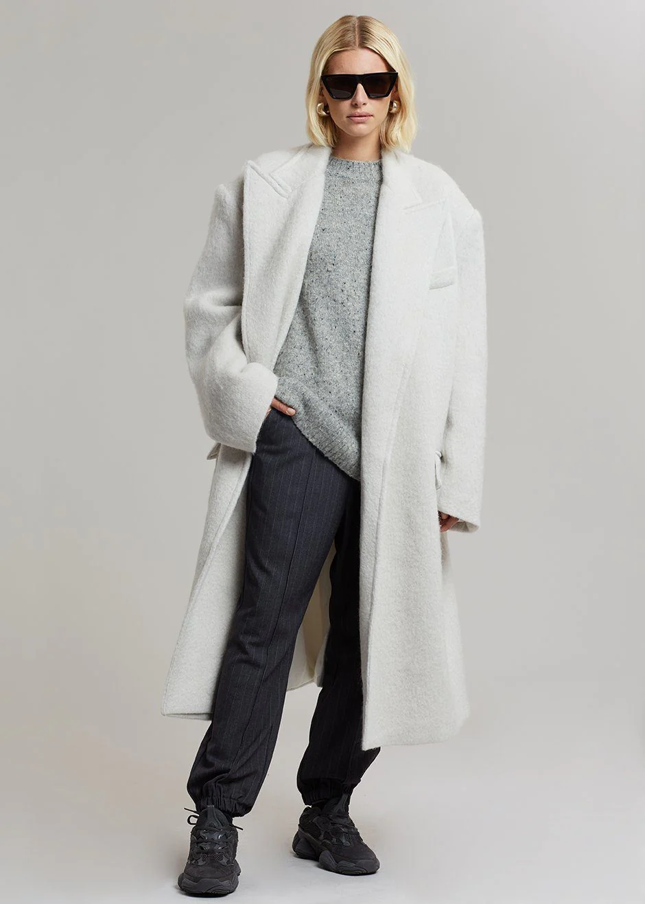 John Oversized Coat - Birch - Image 7