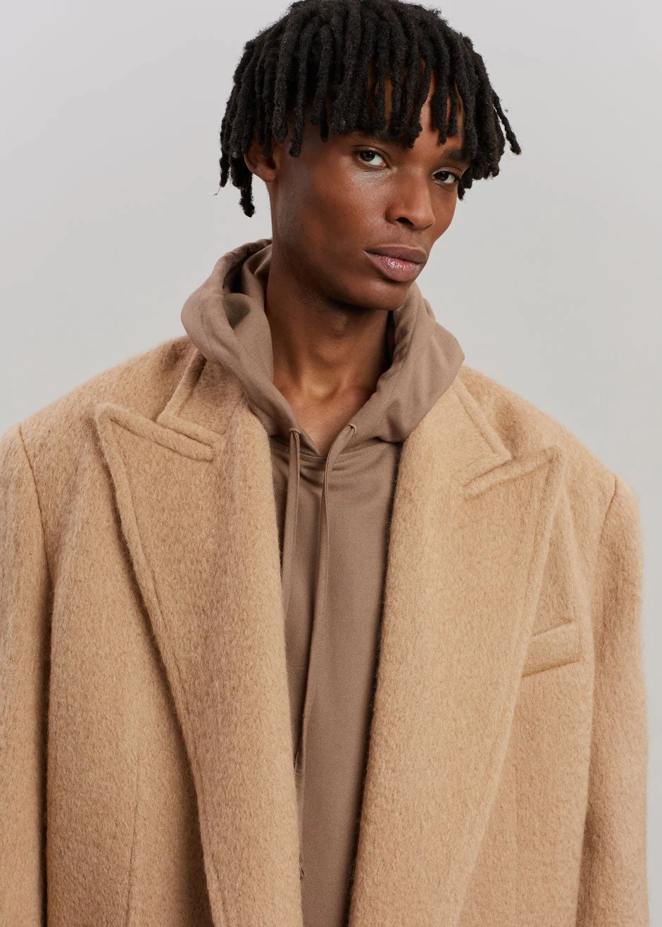 John Oversized Coat - Camel - Image 12