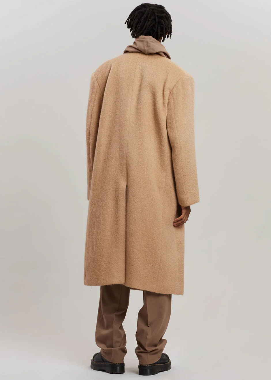 John Oversized Coat - Camel - Image 16