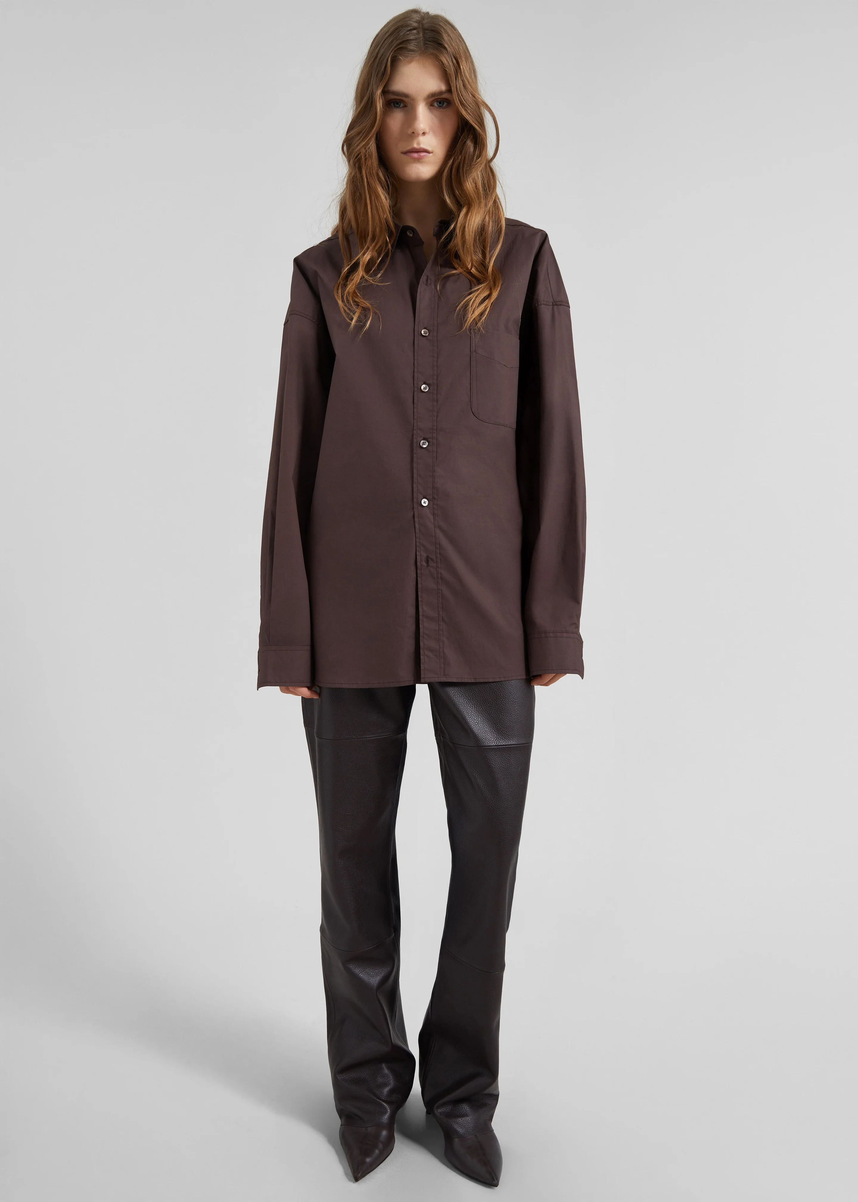 Jorhat Shirt - Dark Brown - Image 3
