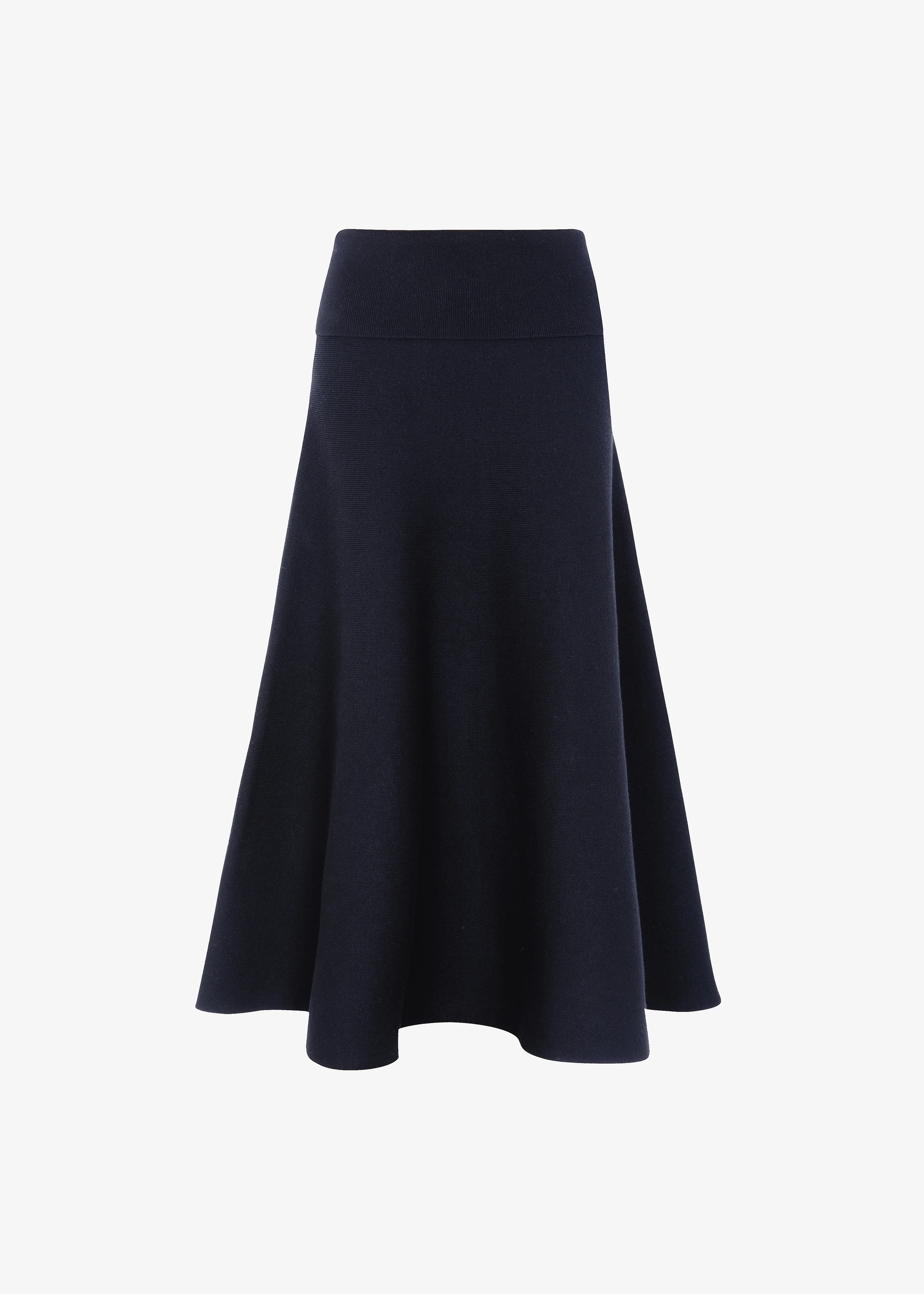 July Knit Midi Skirt - Navy - Image 12