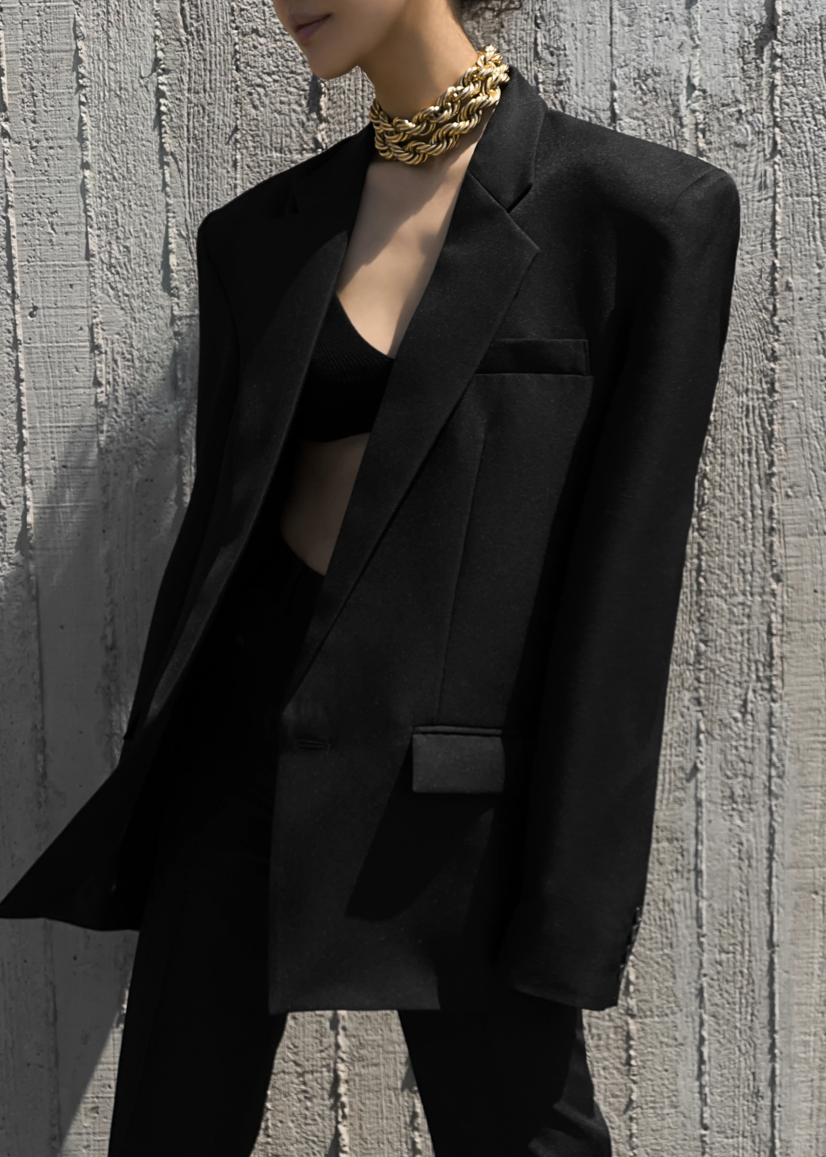Jun Blazer - Black - Image 7