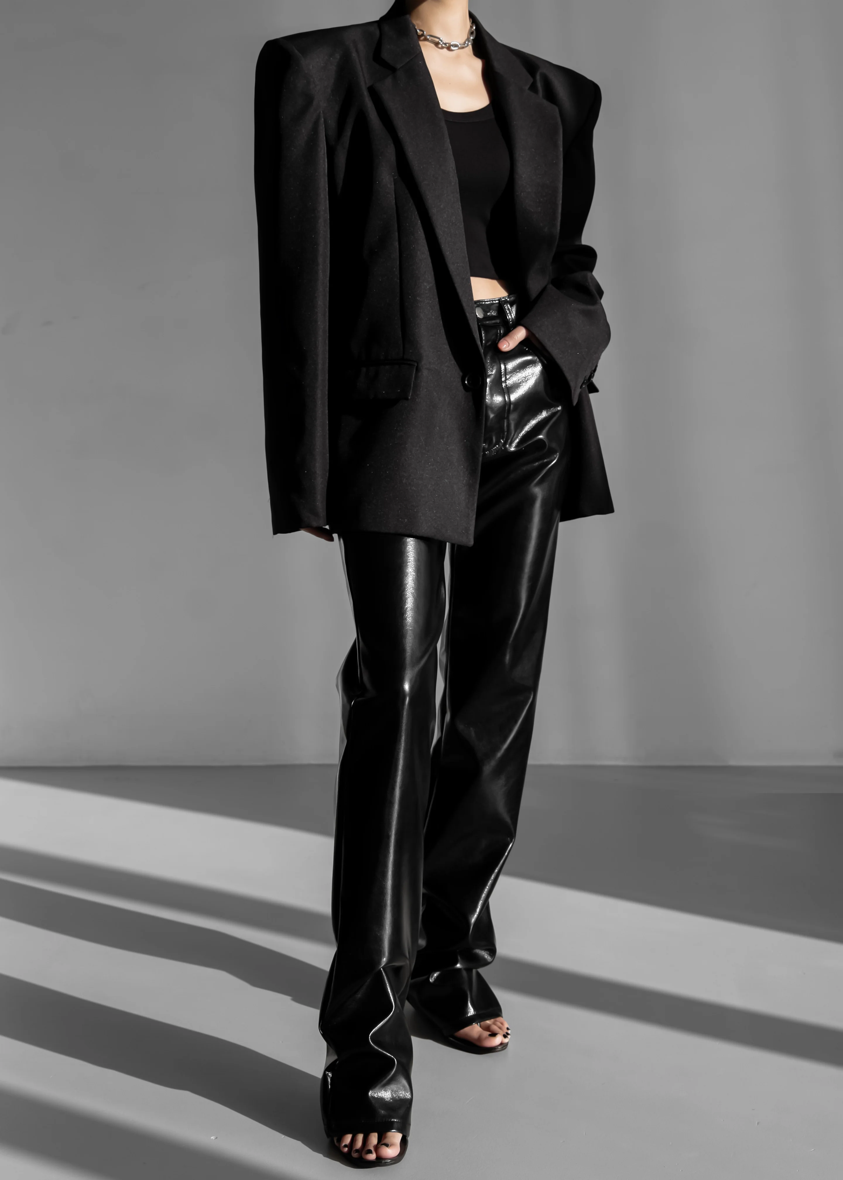 Jun Blazer - Black - Image 8